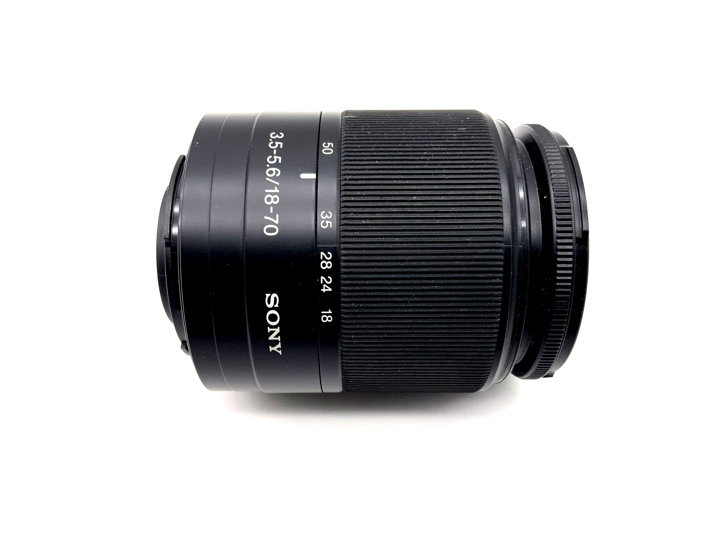 Sony 18-70mm 1:3.5-5.6 Objektiv Minolta AF DT 0.38m/1.3ft Macro Lens (Sony A )