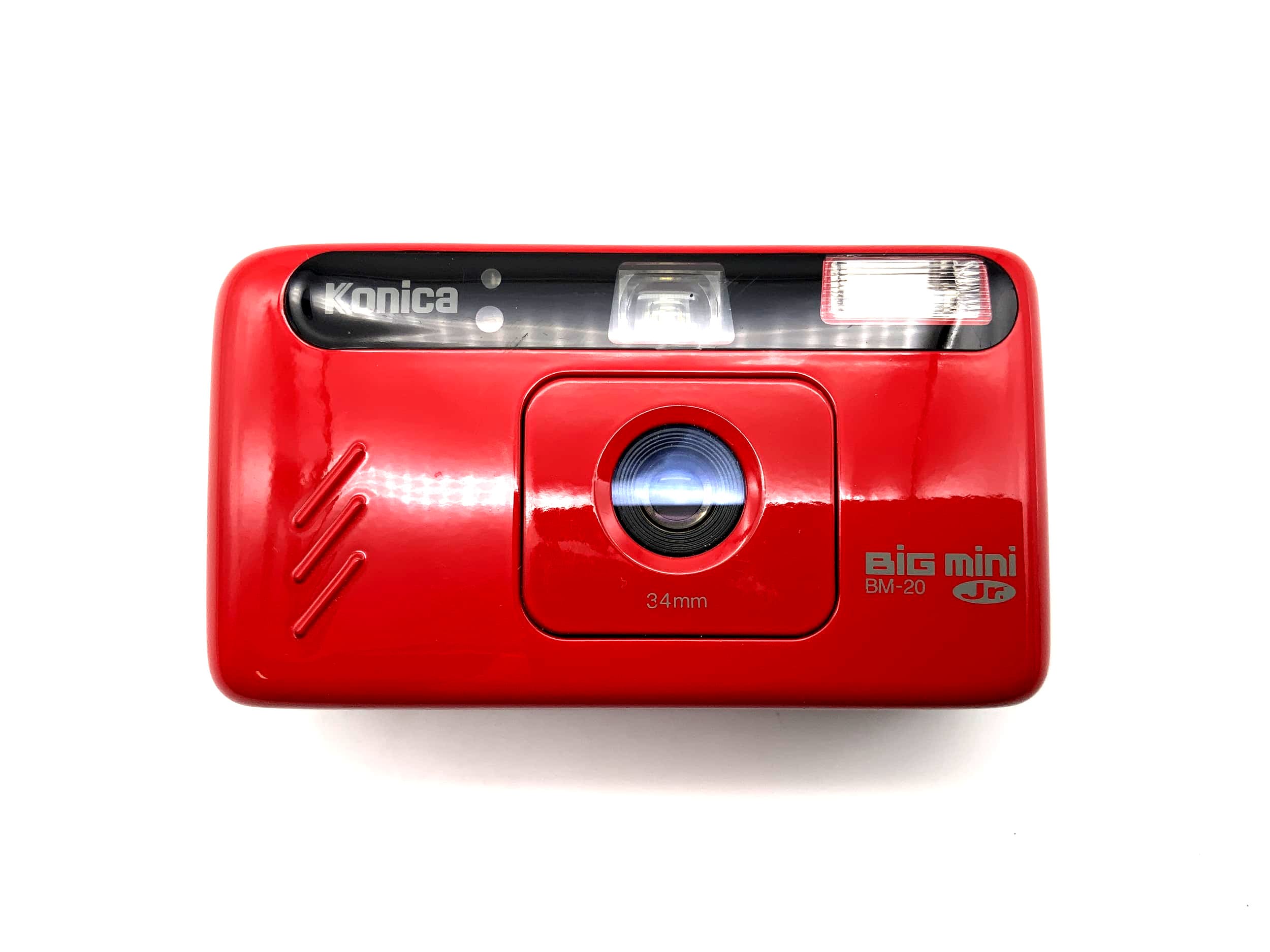 Konica Big Mini Kompaktkamera Point&Shoot Camera 35mm BM-20 Jr.rot