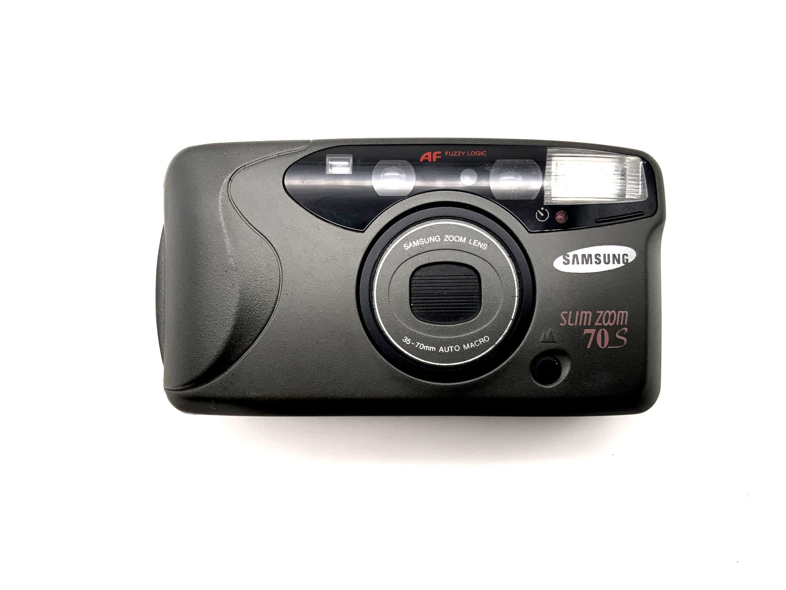 Samsung Slim Zoom 70S Kompaktkamera Point&Shoot Camera 35mm grau
