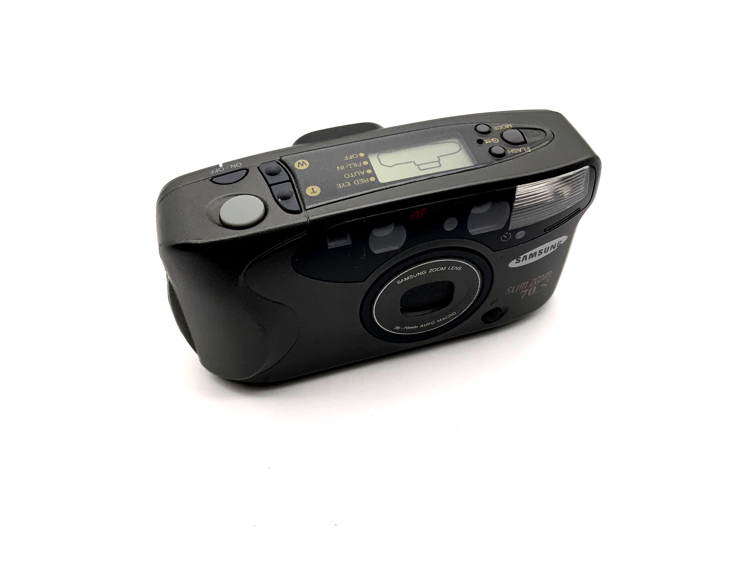 Samsung Slim Zoom 70S Kompaktkamera Point&Shoot Camera 35mm grau