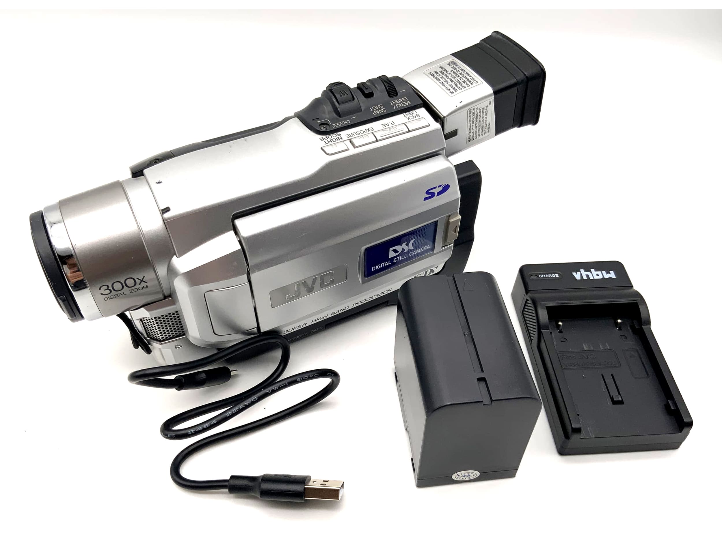 JVC GR-DVL355E Camcorder Videokamera mit Akku