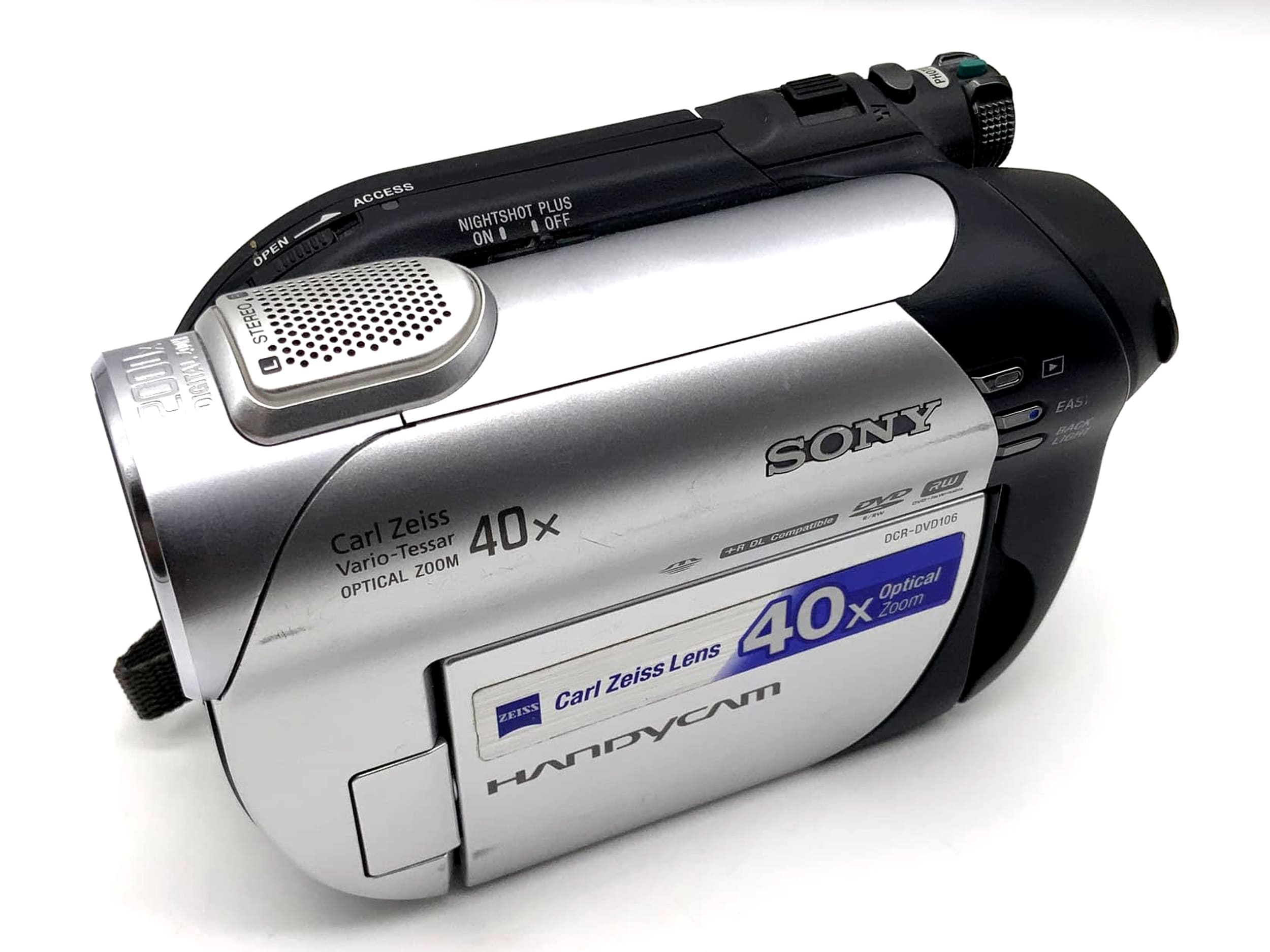 Sony Handycam DCR-DVD106E Camcorder Videokamera mit Akku
