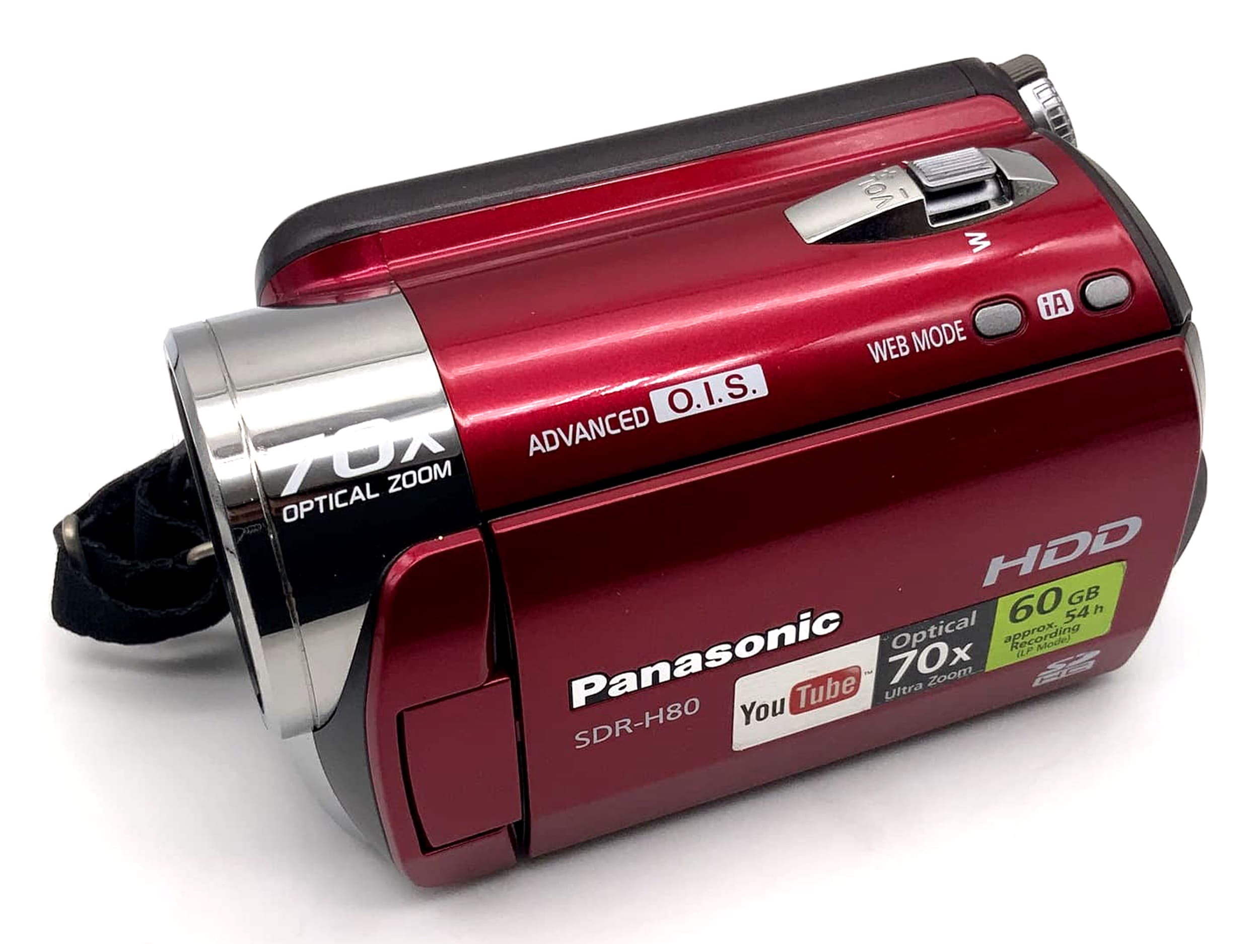 Panasonic SDR-H80 Camcorder Videokamera mit Akku