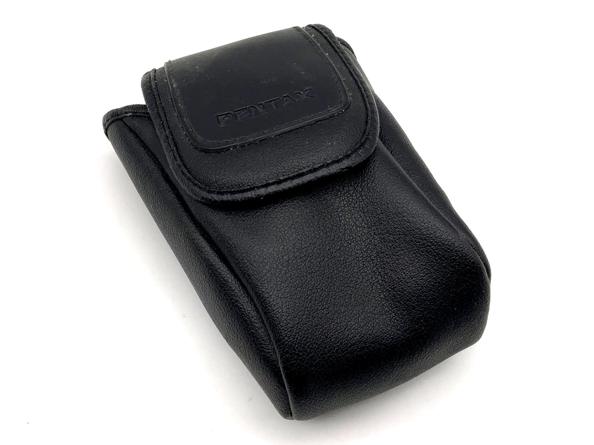 Pentax leather ready bag, black, universal camera bag