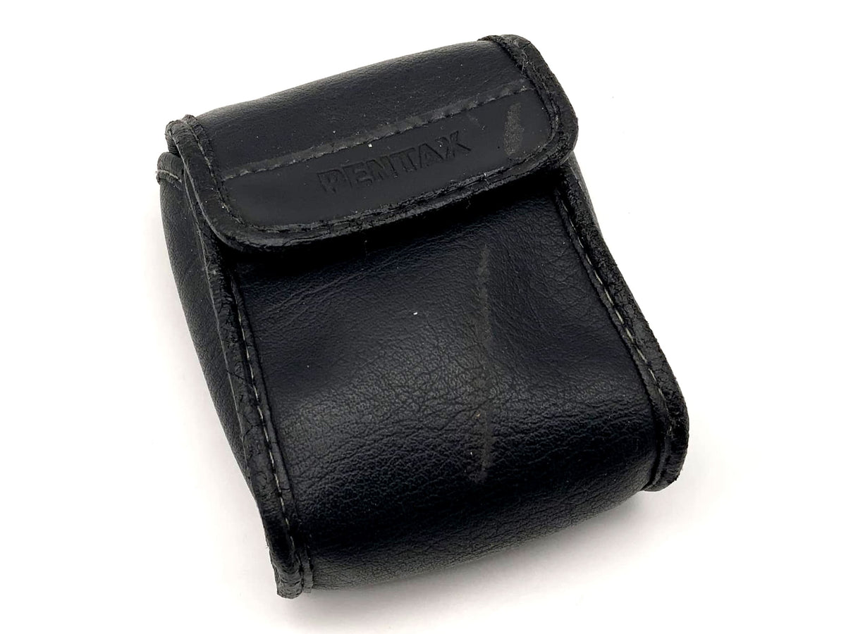 Pentax leather ready bag, black, universal camera bag