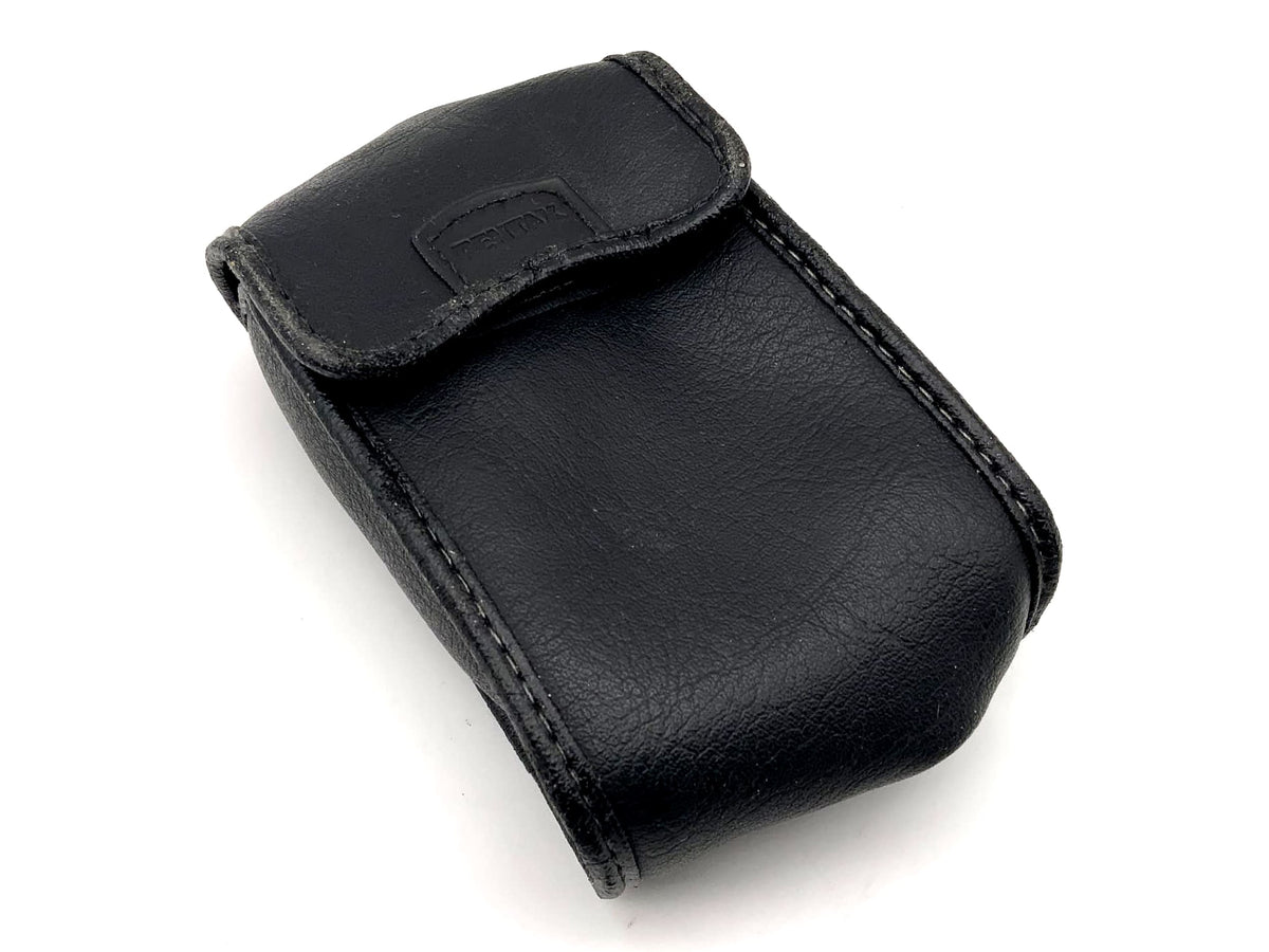 Pentax leather ready bag, black, universal camera bag