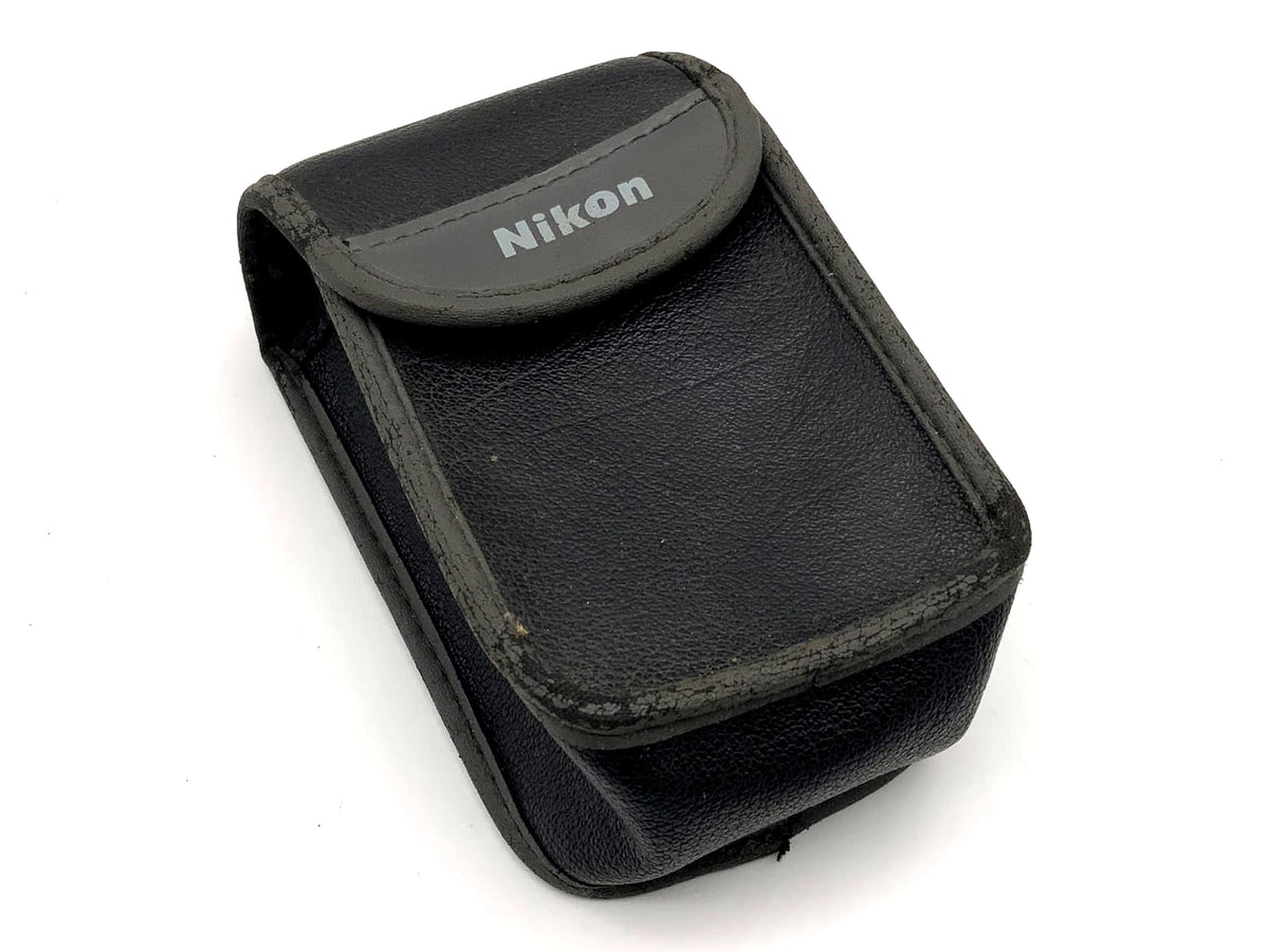 Nikon Leder Bereitschaftstasche schwarz Fototasche universell Kameratasche