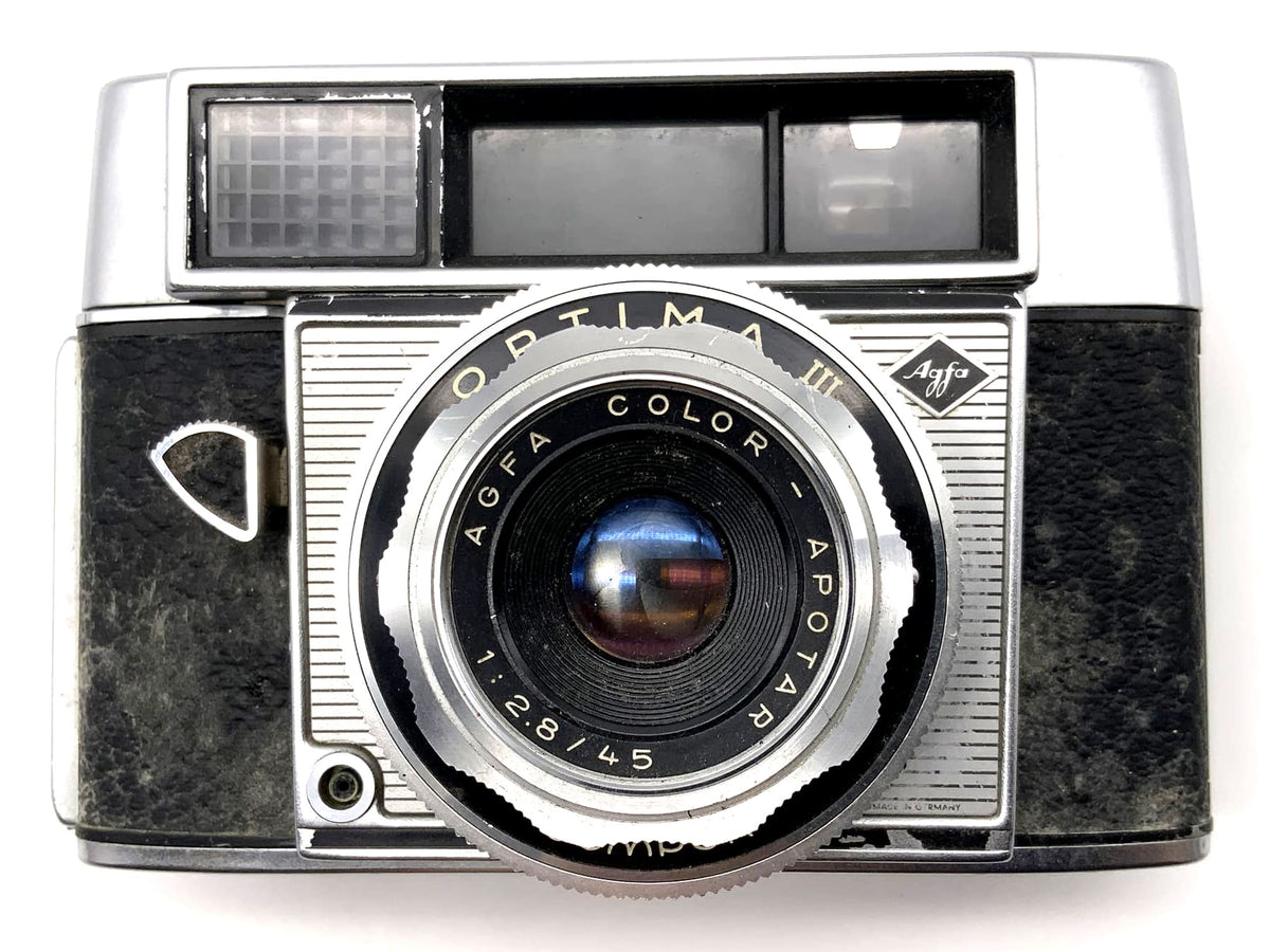 Appareil photo télémétrique Agfa Optima III avec objectif couleur 45 mm f/2,8, appareil photo compact 35 mm