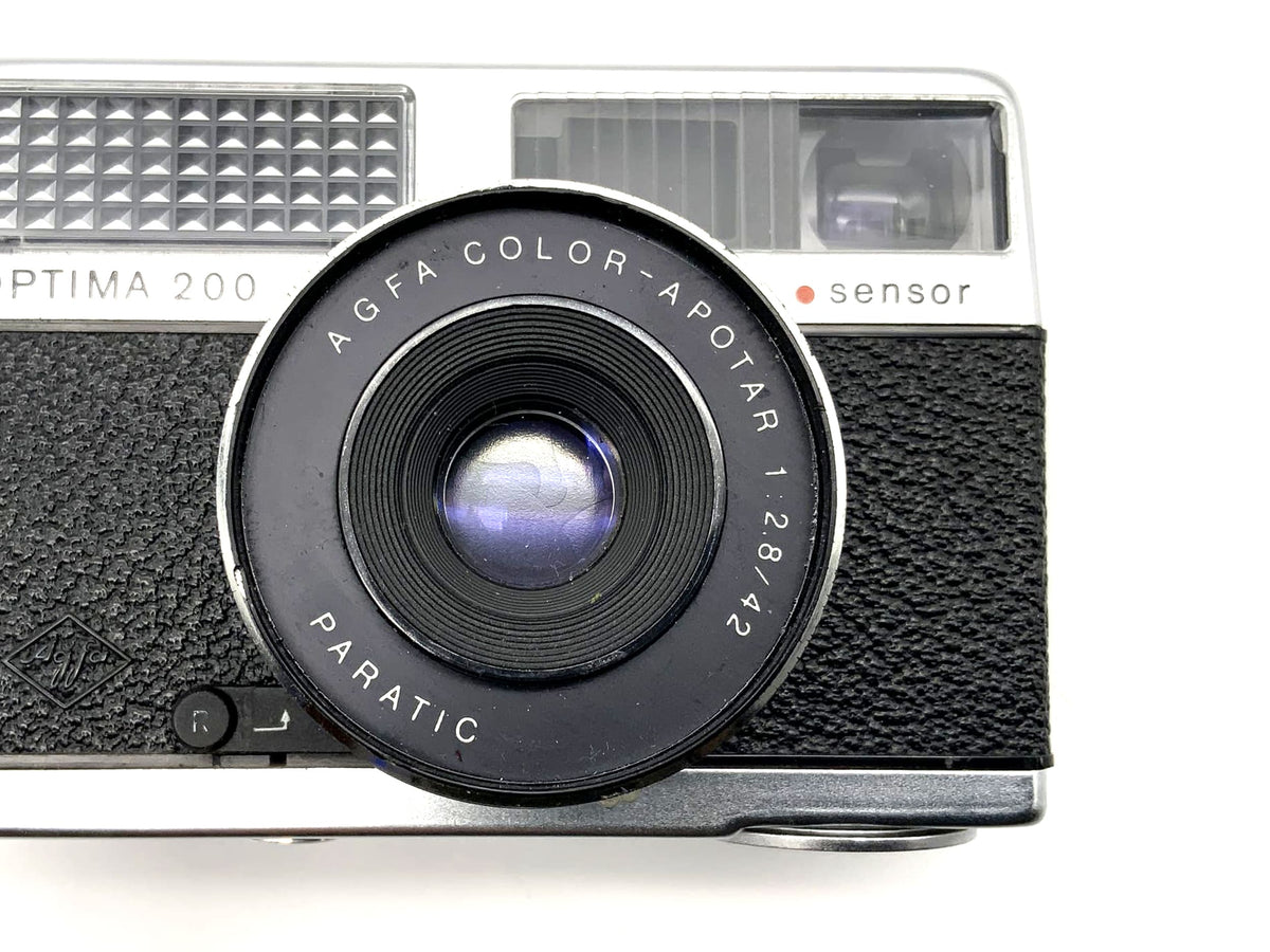 Agfa Optima 200 Sensor Sucherkamera mit Color Apotar 1:2,8/42mm Paratic 35mm