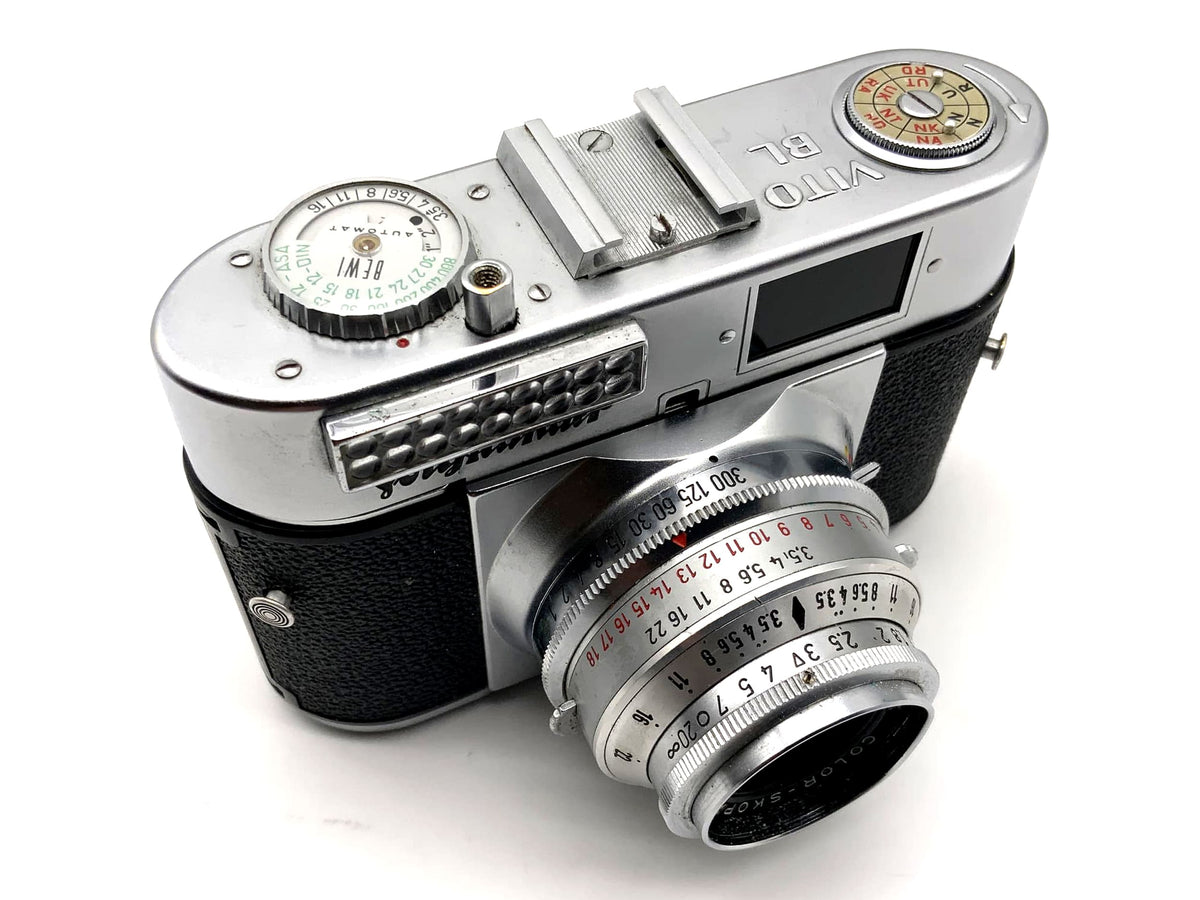 Voigtländer Vito BL Sucherkamera mit Color Skopar 50mm 1:3.5 35mm Prontor SVS