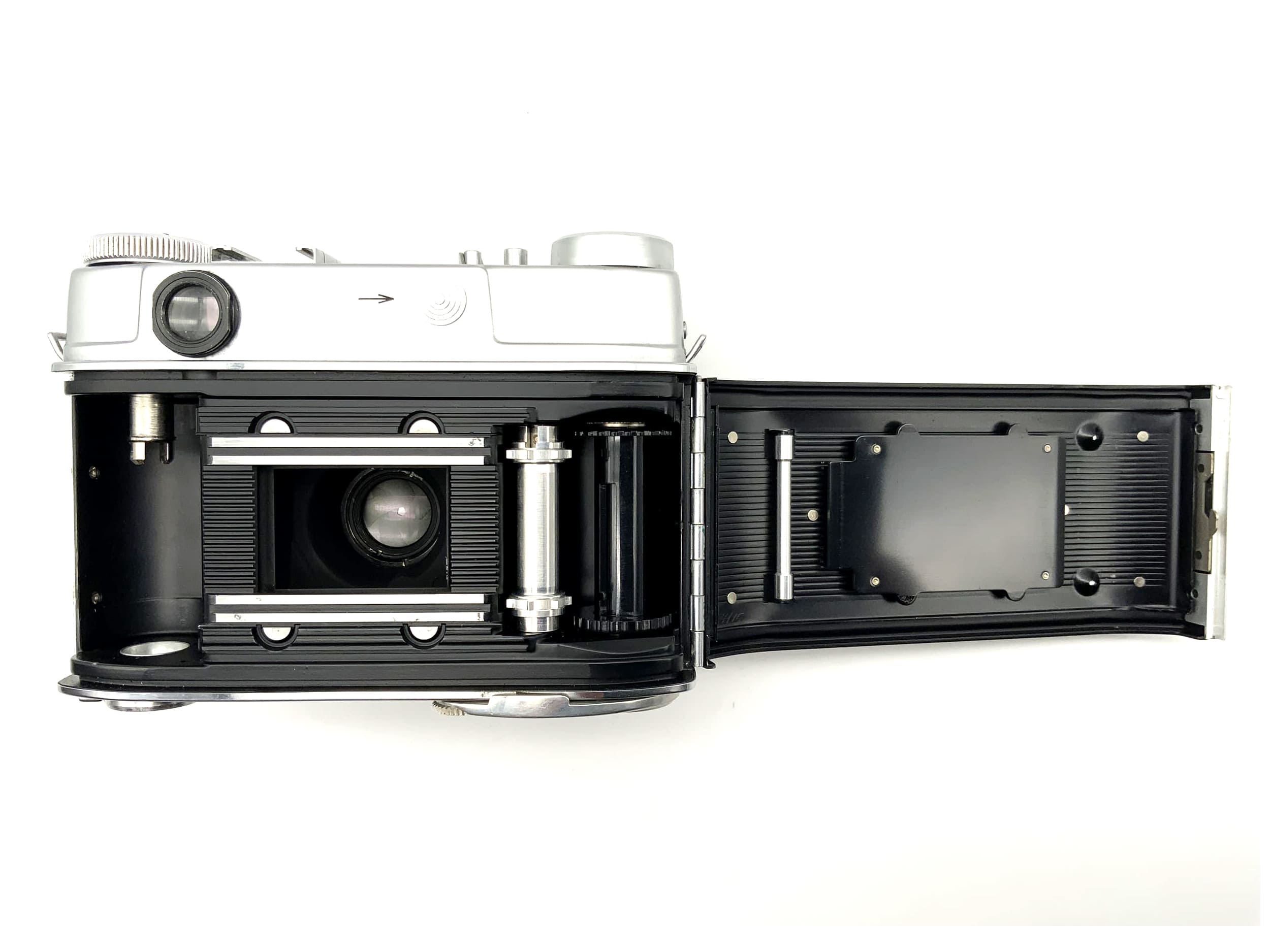 Kodak Retina II S Messsucherkamera mit Xenar 45mm 1:2.8 35mm Synchro Compur