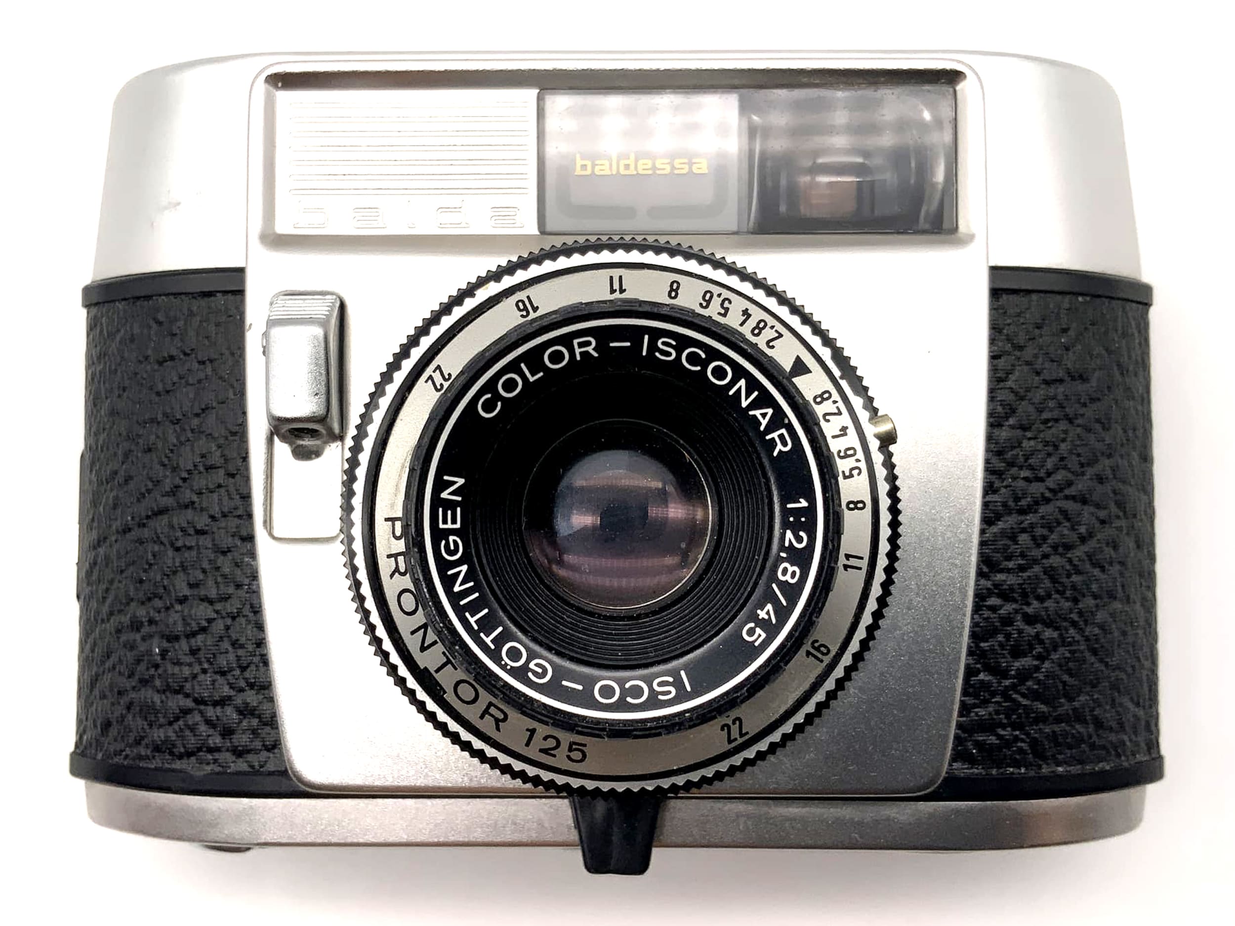Balda Baldessa Sucherkamera mit Color Isconar 45mm 1:2.8 35mm Kompaktkamera