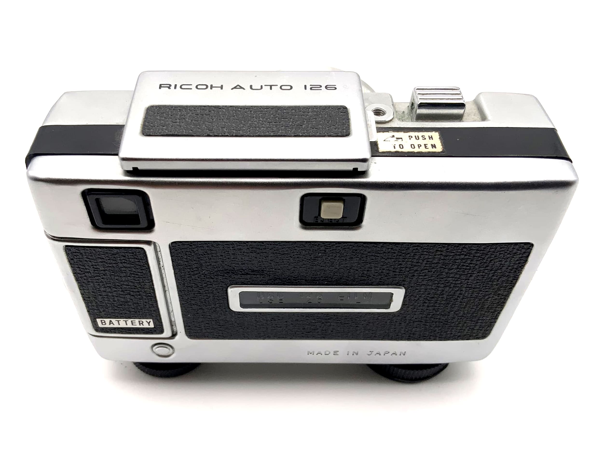 Ricoh Auto 126 Sucherkamera mit Rikenon 35mm 1:2.8 126er Film Kompaktkamera