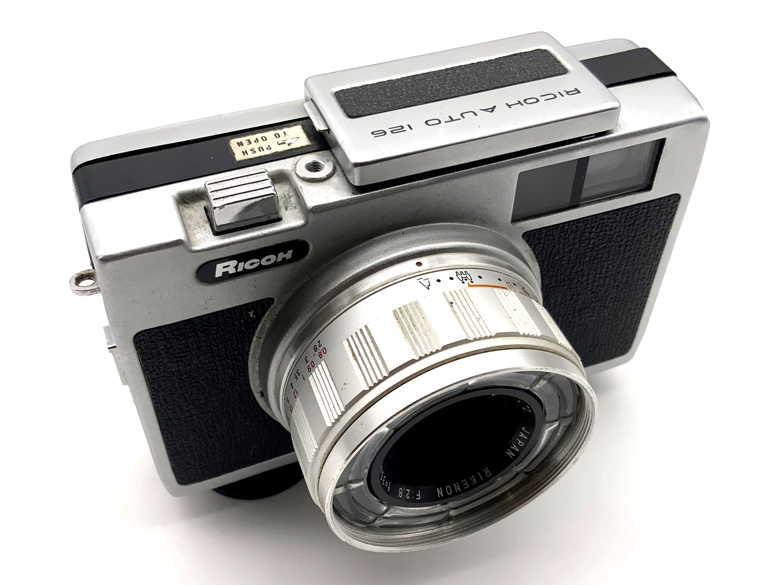 Ricoh Auto 126 Sucherkamera mit Rikenon 35mm 1:2.8 126er Film Kompaktkamera