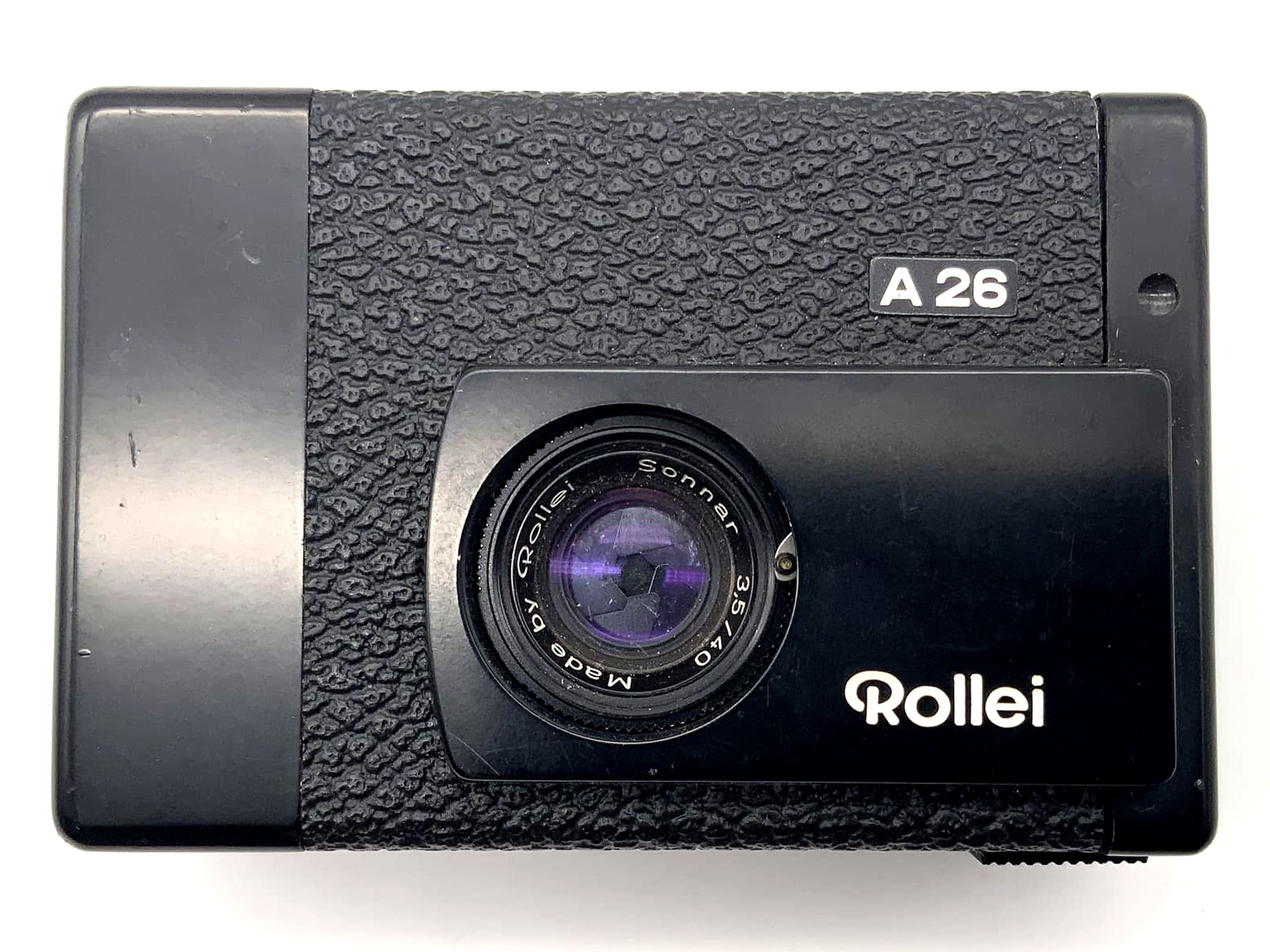 Rollei A26 Sucherkamera mit Sonnar 40mm 1:3.5 126er Film Kompaktkamera
