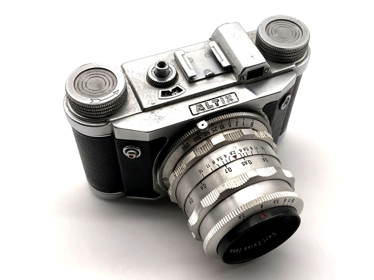 Altissa Altix Sucherkamera mit Tessar 50mm 1:2.8 35mm Tempor Kompaktkamera