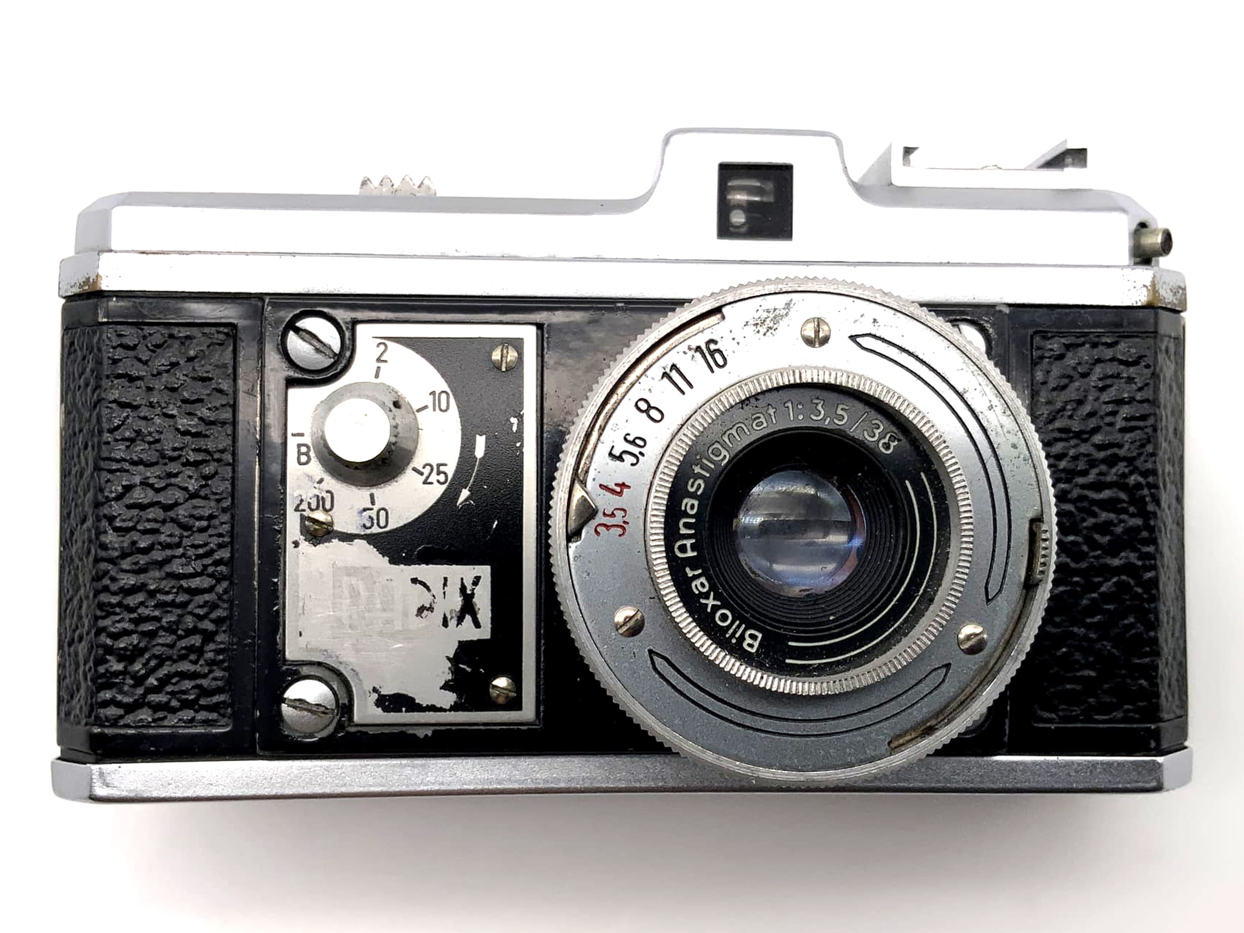 Bilora Radix Sucherkamera mit Biloxar Anastigmat 38mm 1:3.5 35mm Kompaktkamera