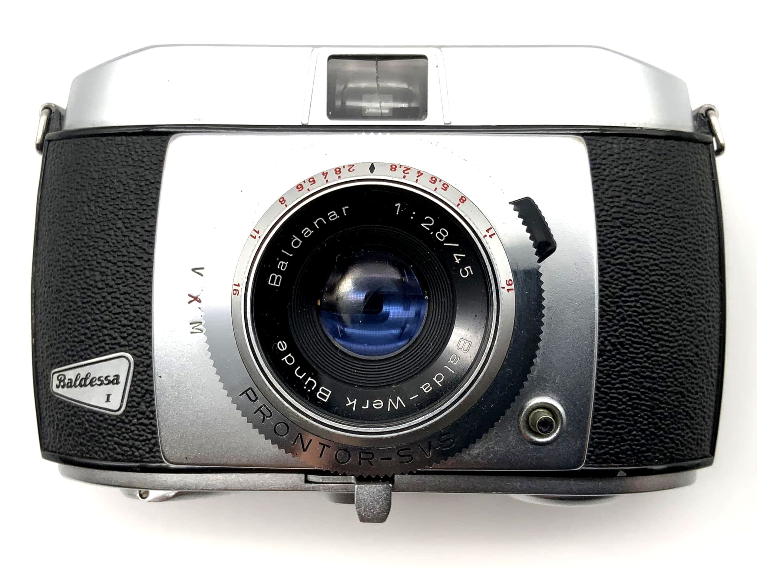 Balda Baldessa I Sucherkamera mit Baldanar 45mm 1:2.8 35mm Kompaktkamera 1