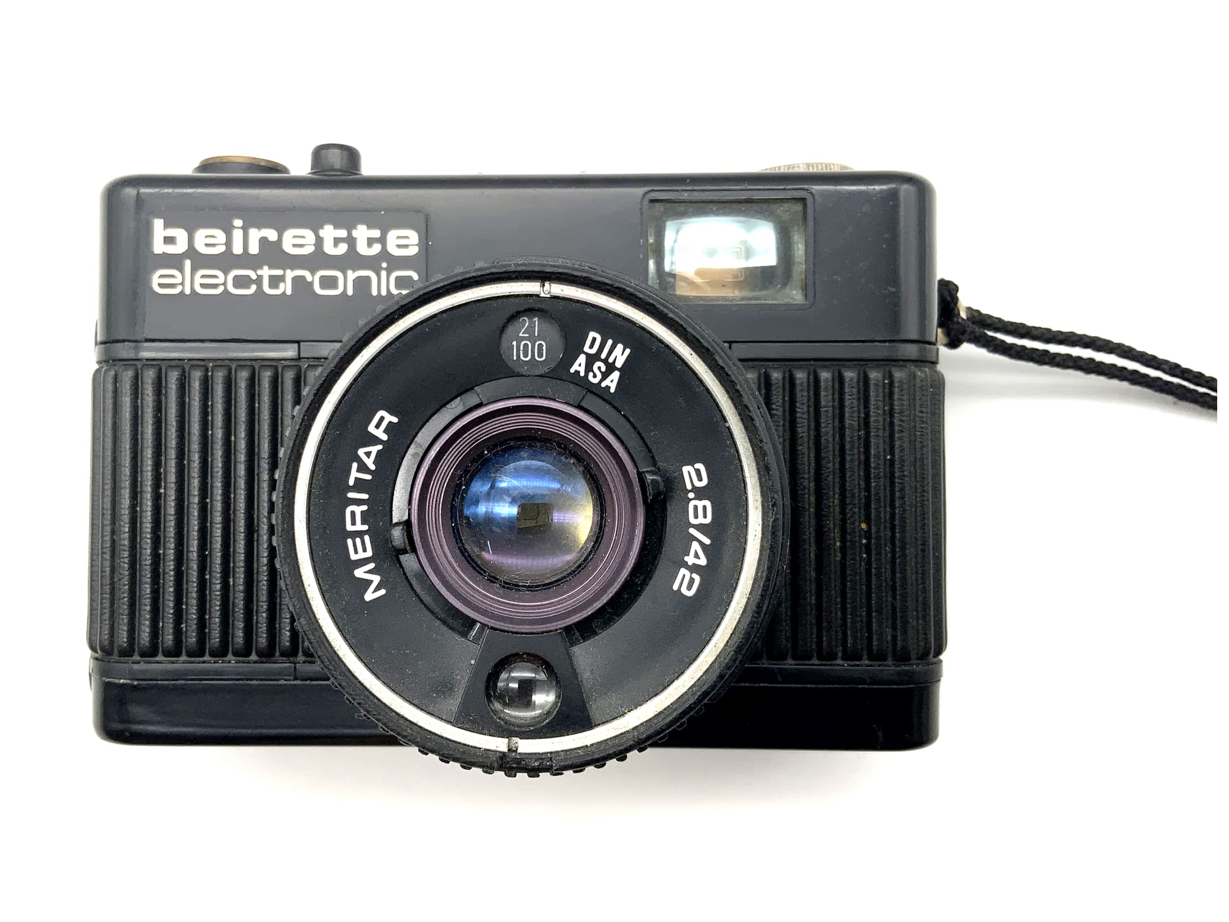 Beirette electronic Sucherkamera mit Meritar 42mm 1:2.8 35mm Kompaktkamera