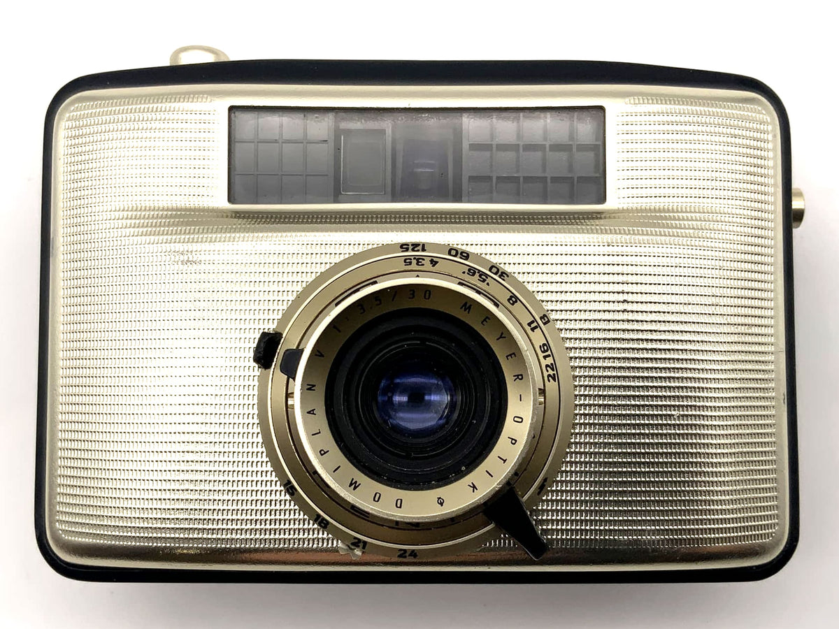 Pentacon Penti II Sucherkamera mit Domiplan 30mm 1:3.5 35mm gold/schwarz