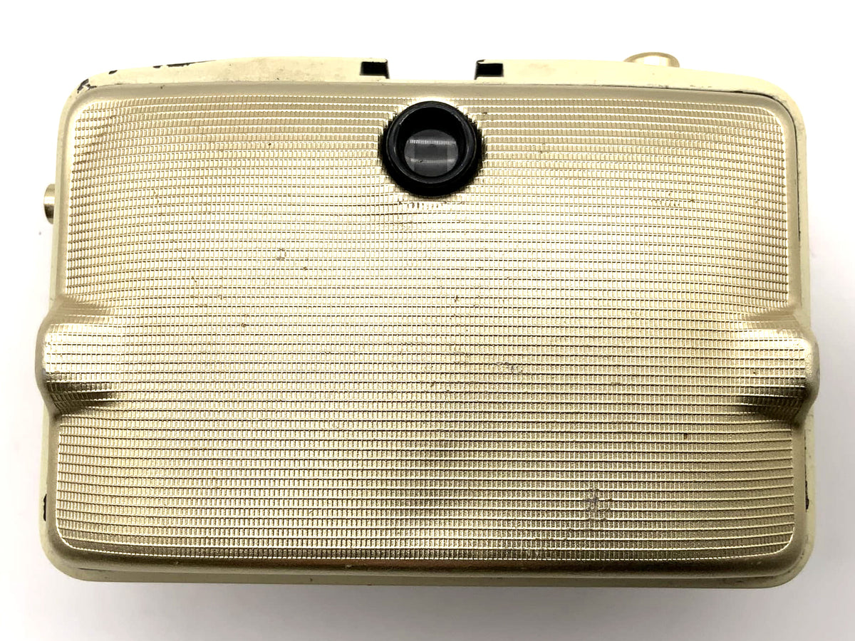 Pentacon Penti II Sucherkamera mit Domiplan 30mm 1:3.5 35mm gold/beige