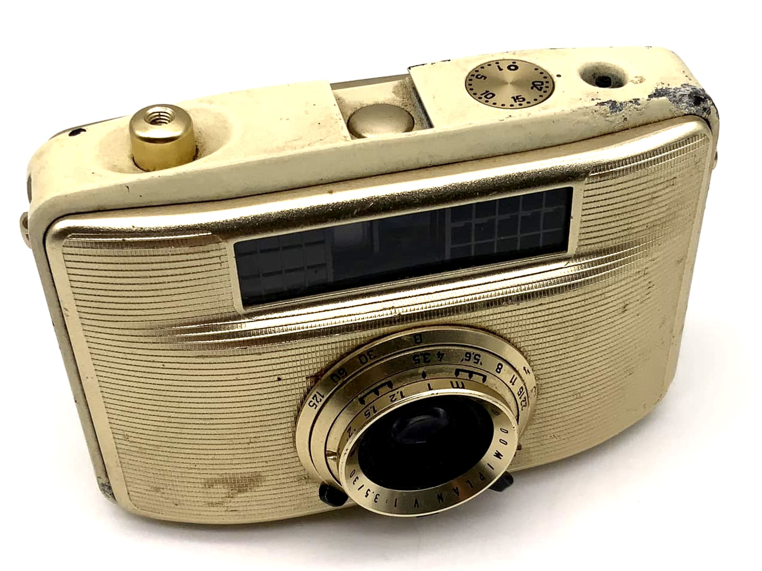 Pentacon Penti II Sucherkamera mit Domiplan 30mm 1:3.5 35mm 2 gold