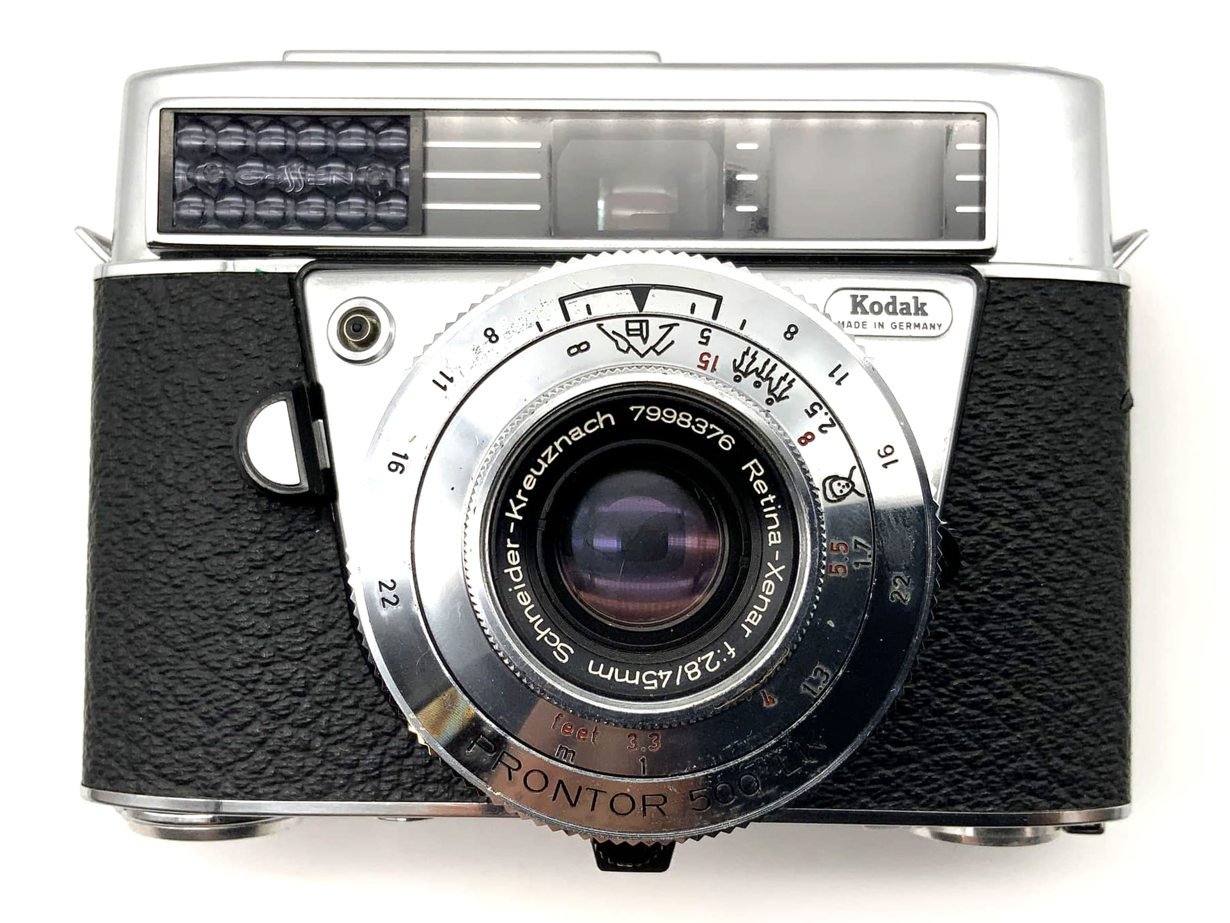 Kodak Retina IF Sucherkamera mit Retina Xenar 45mm 1:2.8 35mm Prontor 500 LK