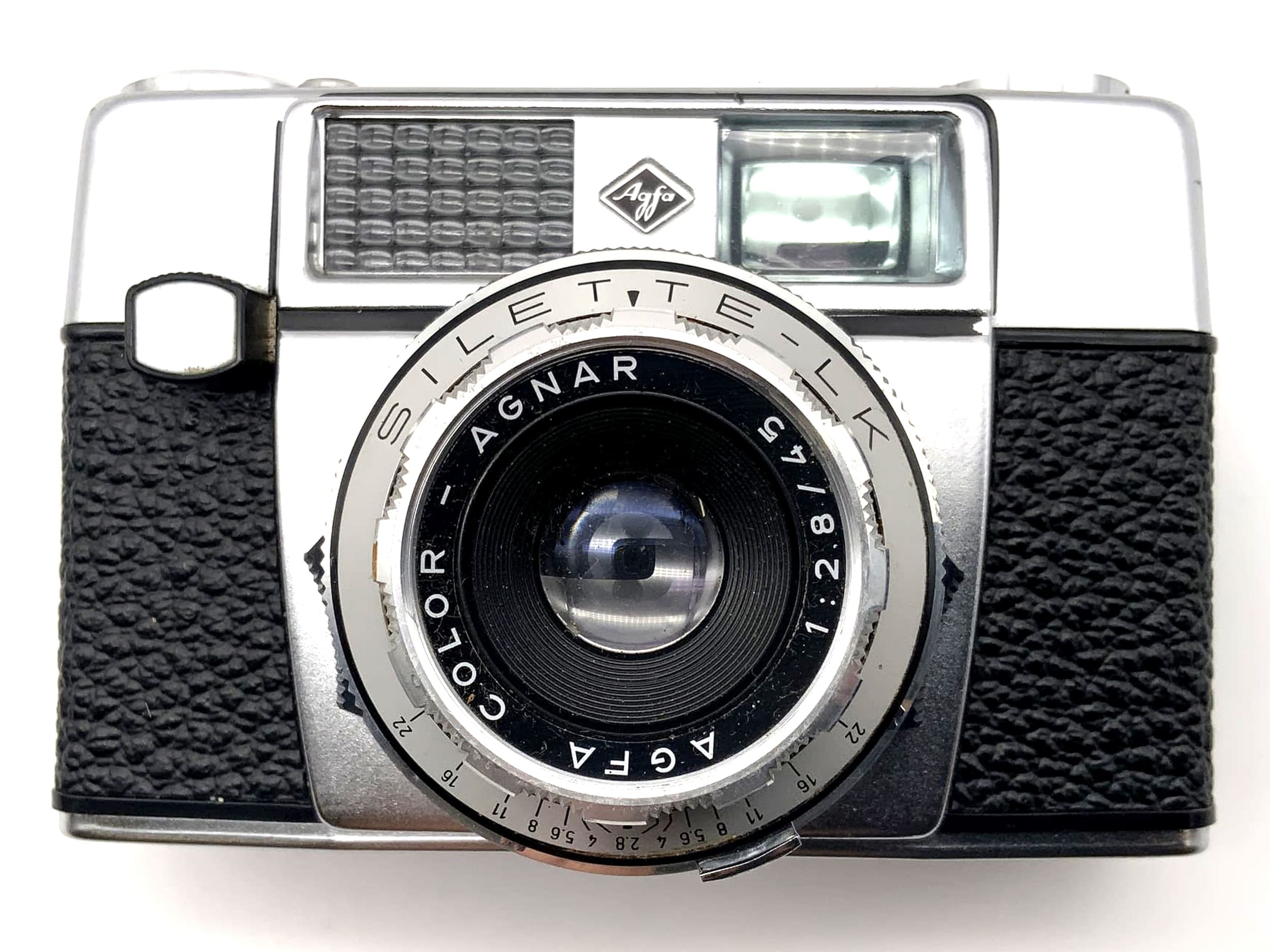 Agfa Silette-LK Sucherkamera mit Agnar 45mm 1:2.8 35mm Kompaktkamera