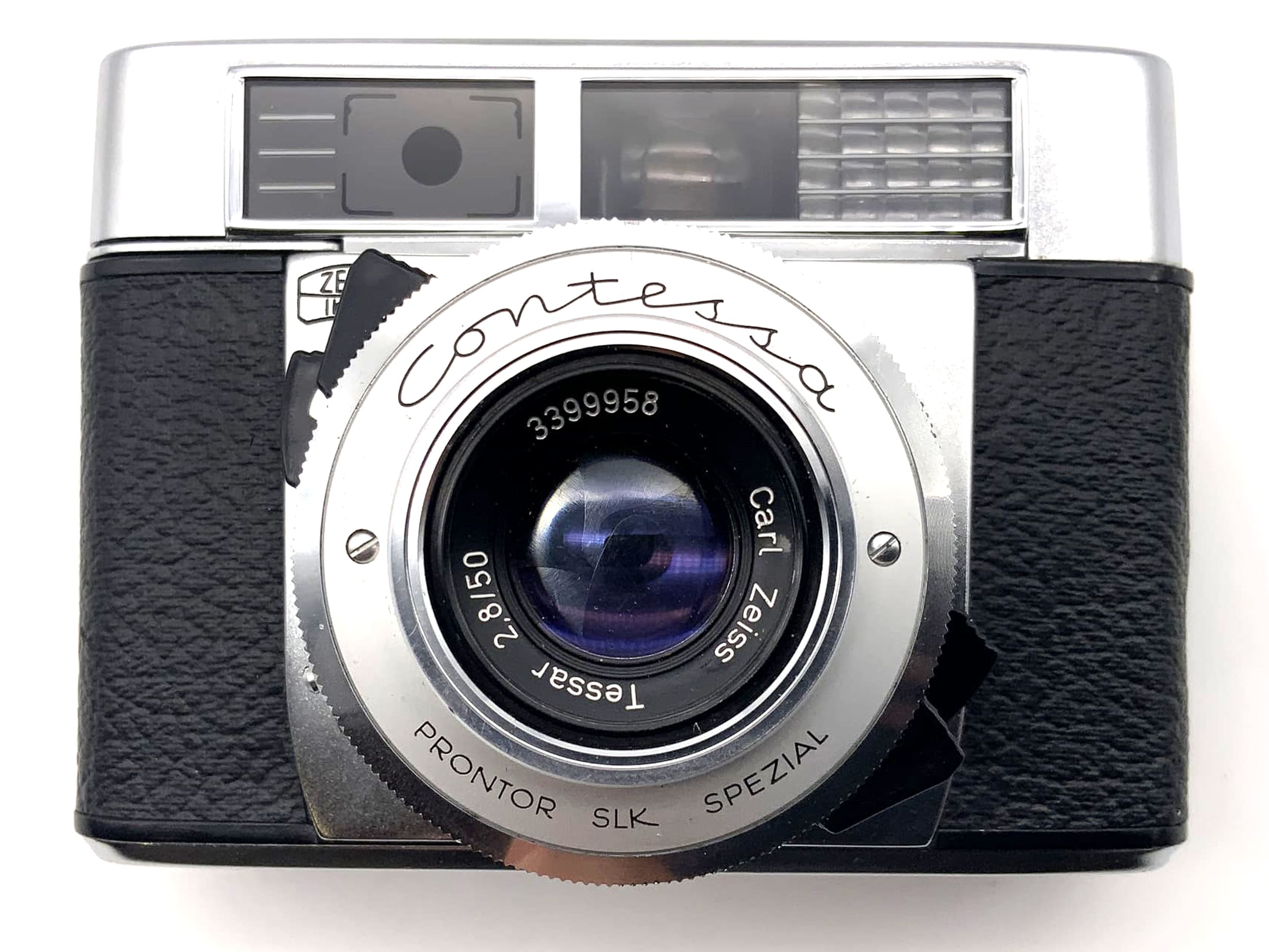 Zeiss Ikon Contessa Sucherkamera mit Tessar 50mm 1:2.8 35mm Kompaktkamera