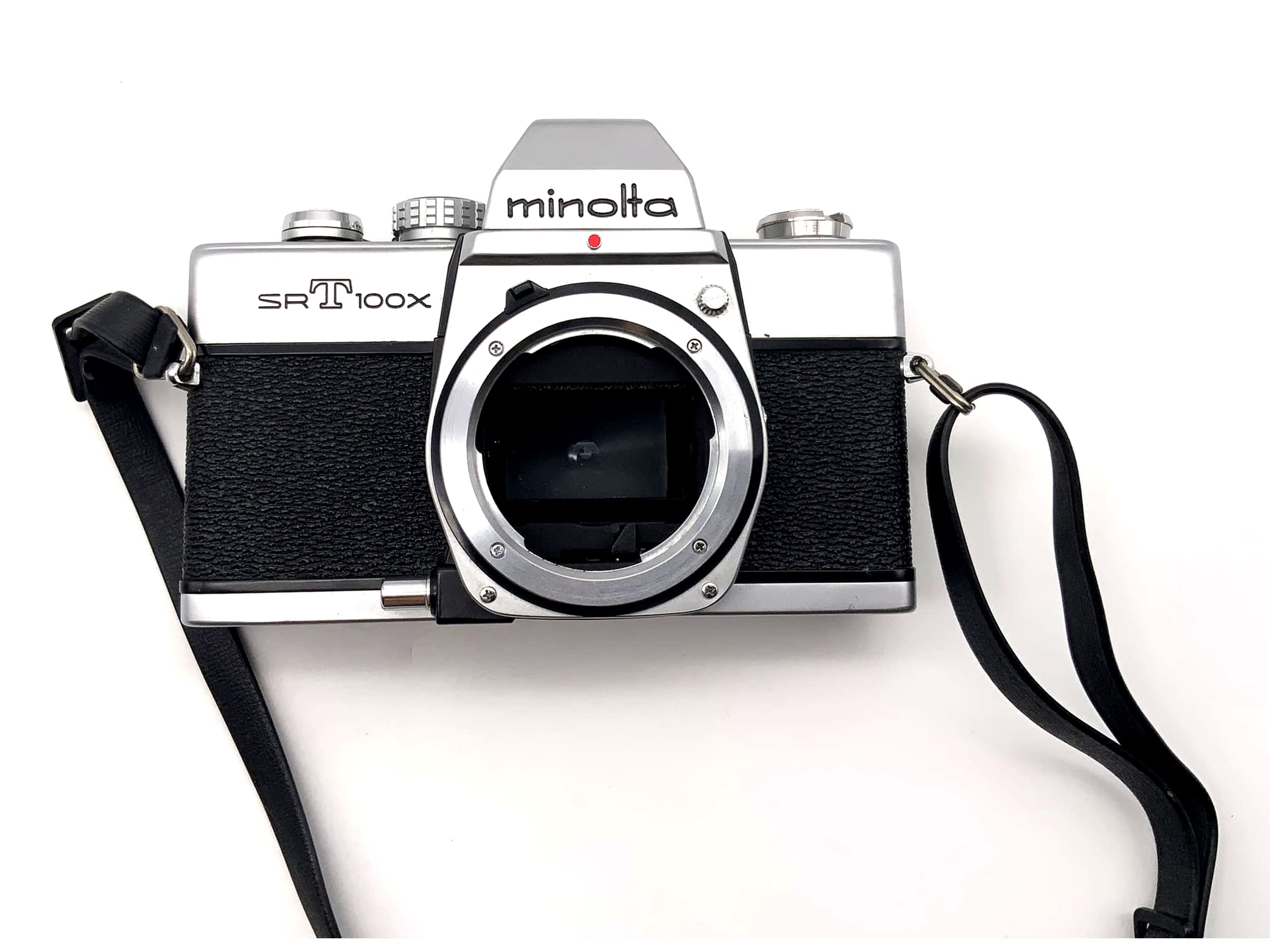 Minolta SRT 100X Spiegelreflexkamera SLR 35mm Kamera Body Gehäuse