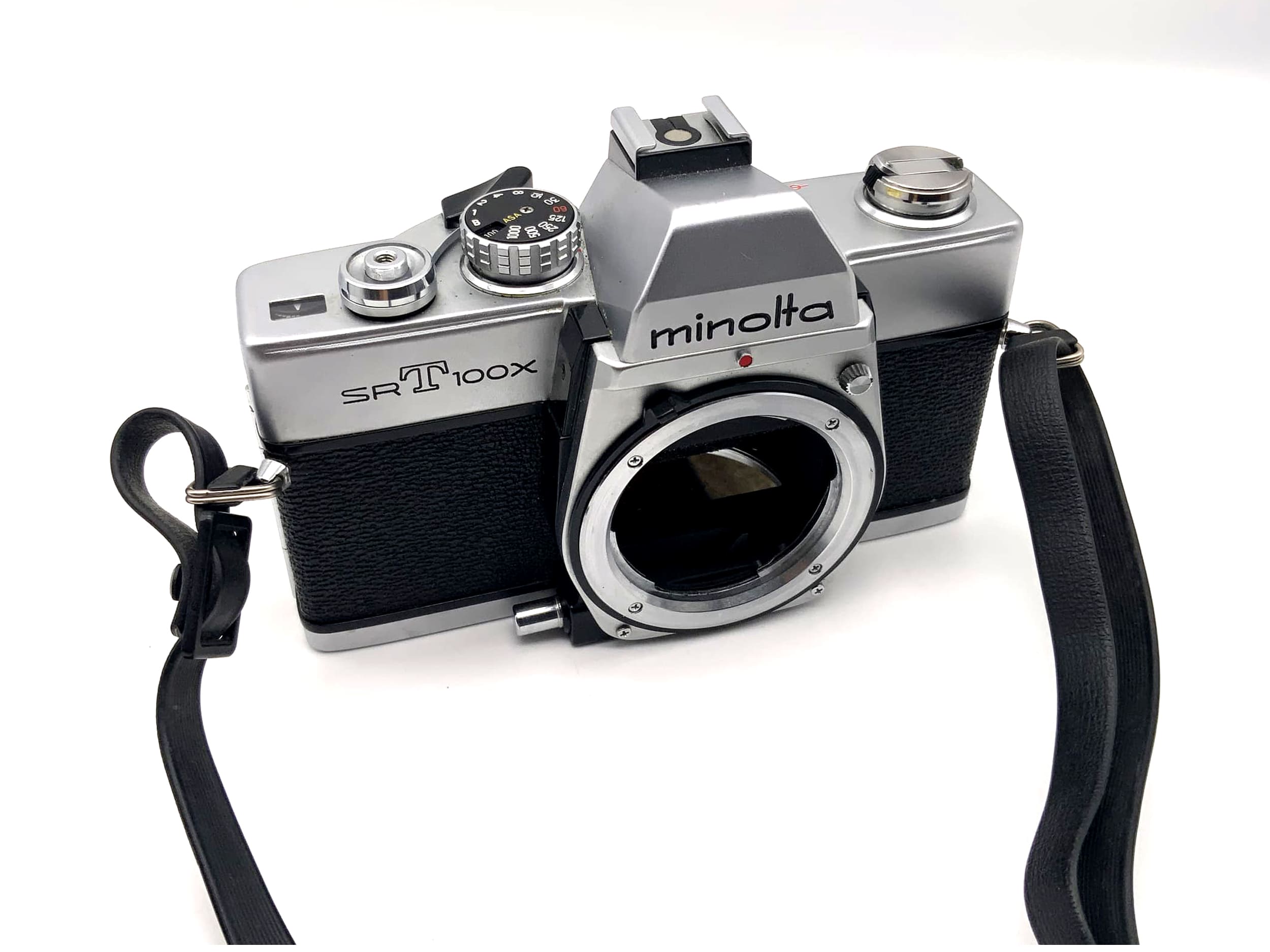 Minolta SRT 100X Spiegelreflexkamera SLR 35mm Kamera Body Gehäuse