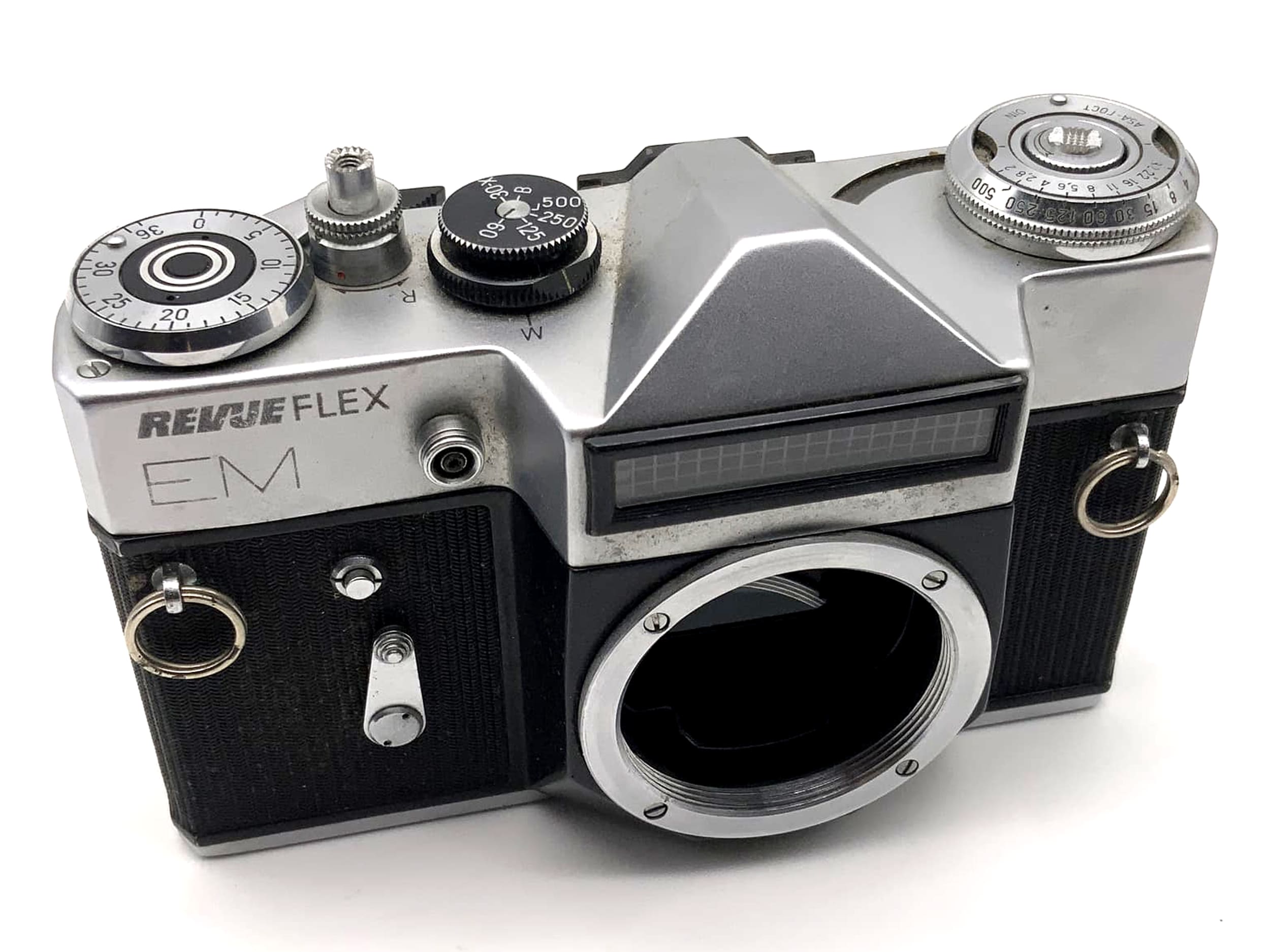 Revueflex EM Spiegelreflexkamera SLR 35mm Kamera Body Gehäuse