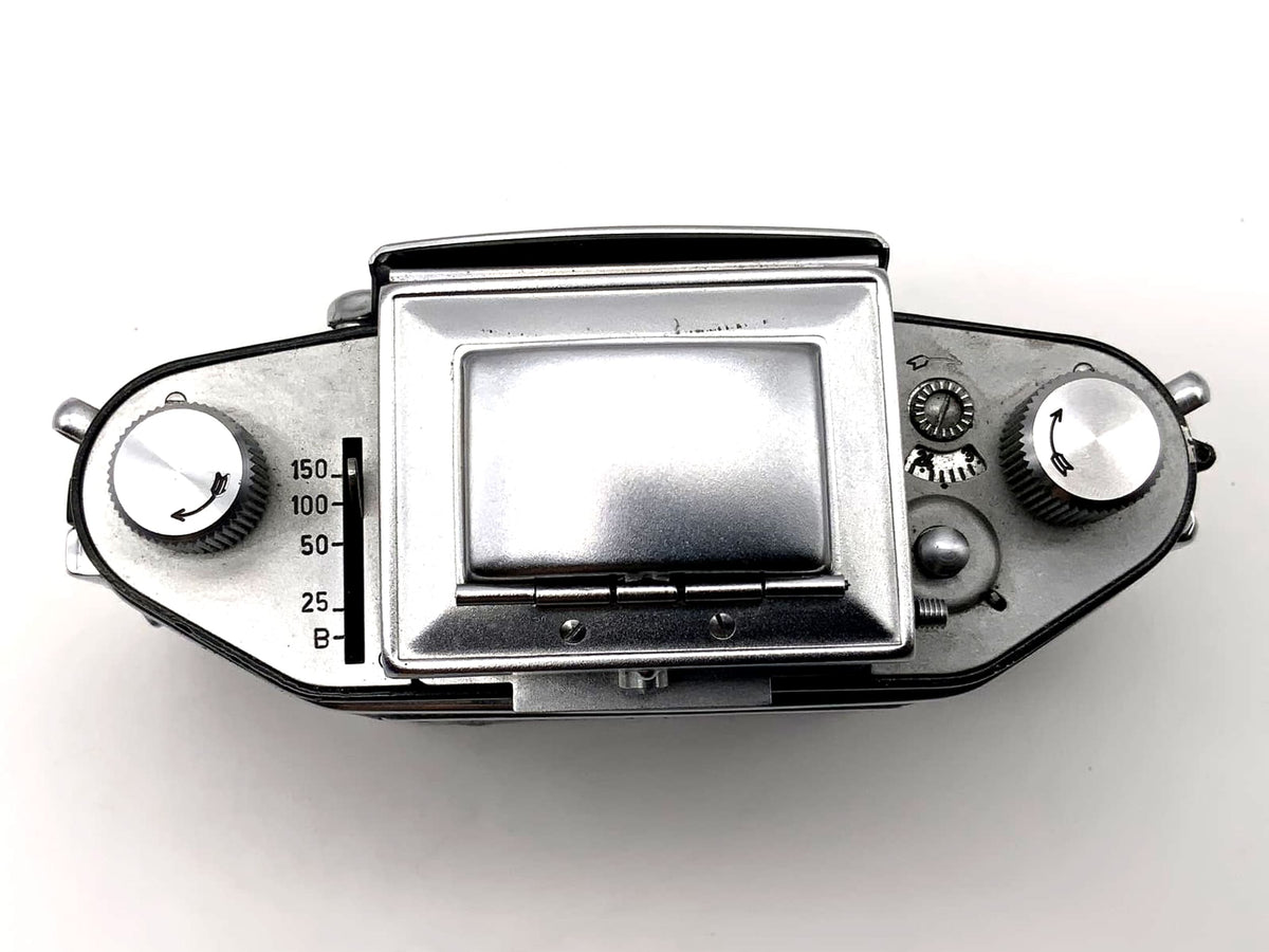 Appareil photo reflex numérique Ihagee System Exa avec viseur de poitrine, boîtier Rheinmetall 35 mm