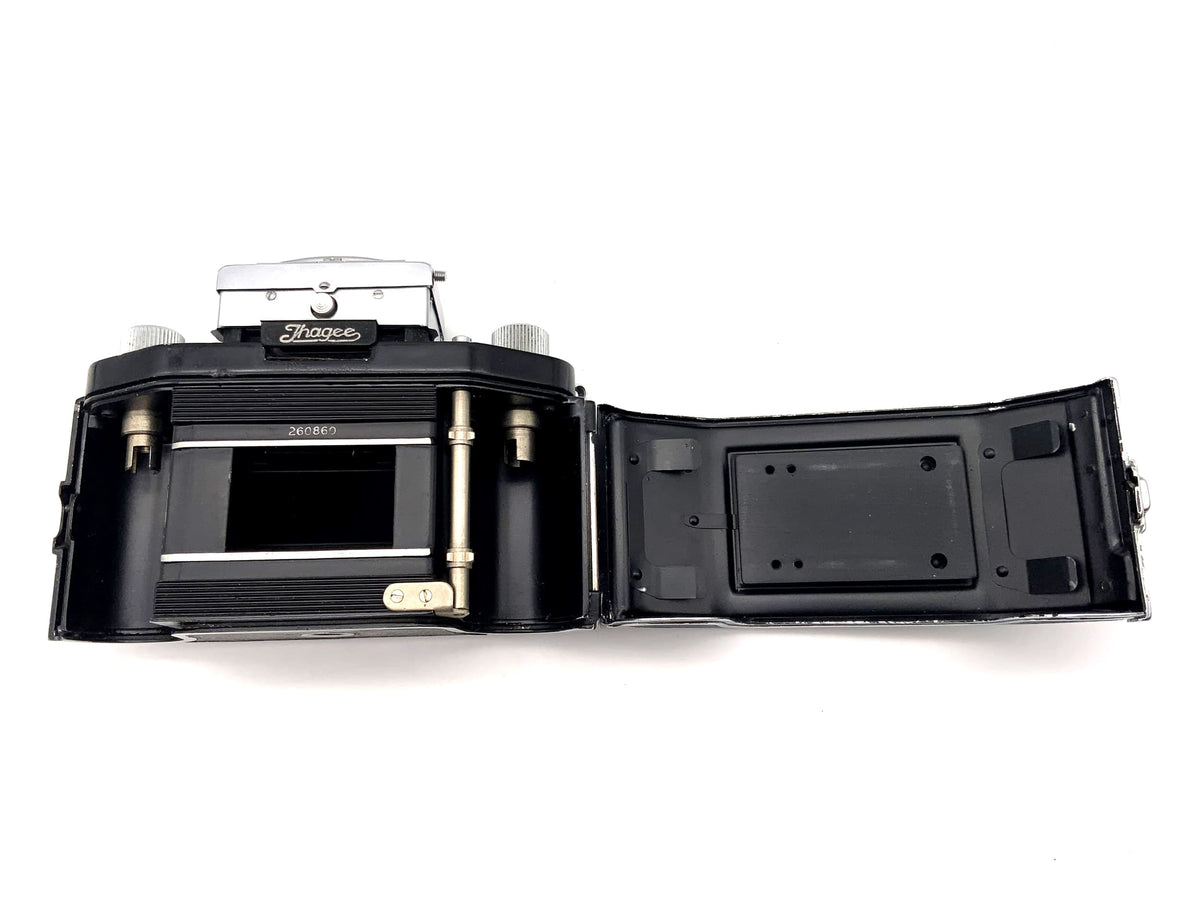 Appareil photo reflex numérique Ihagee System Exa avec viseur de poitrine, boîtier Rheinmetall 35 mm