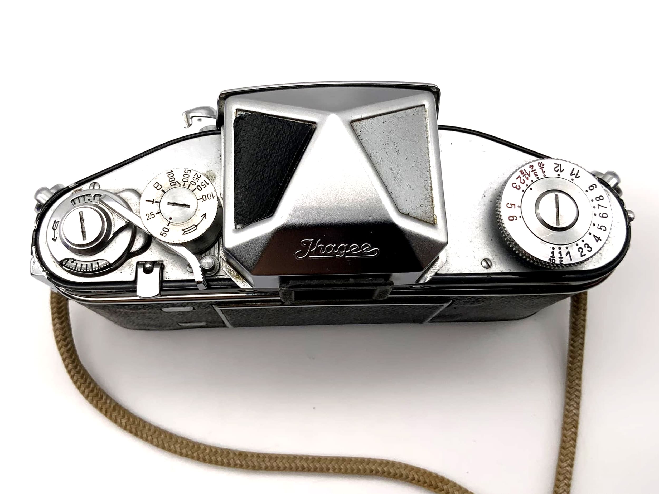 Appareil photo reflex Exakta Varex avec viseur, boîtier Ihagee 35 mm