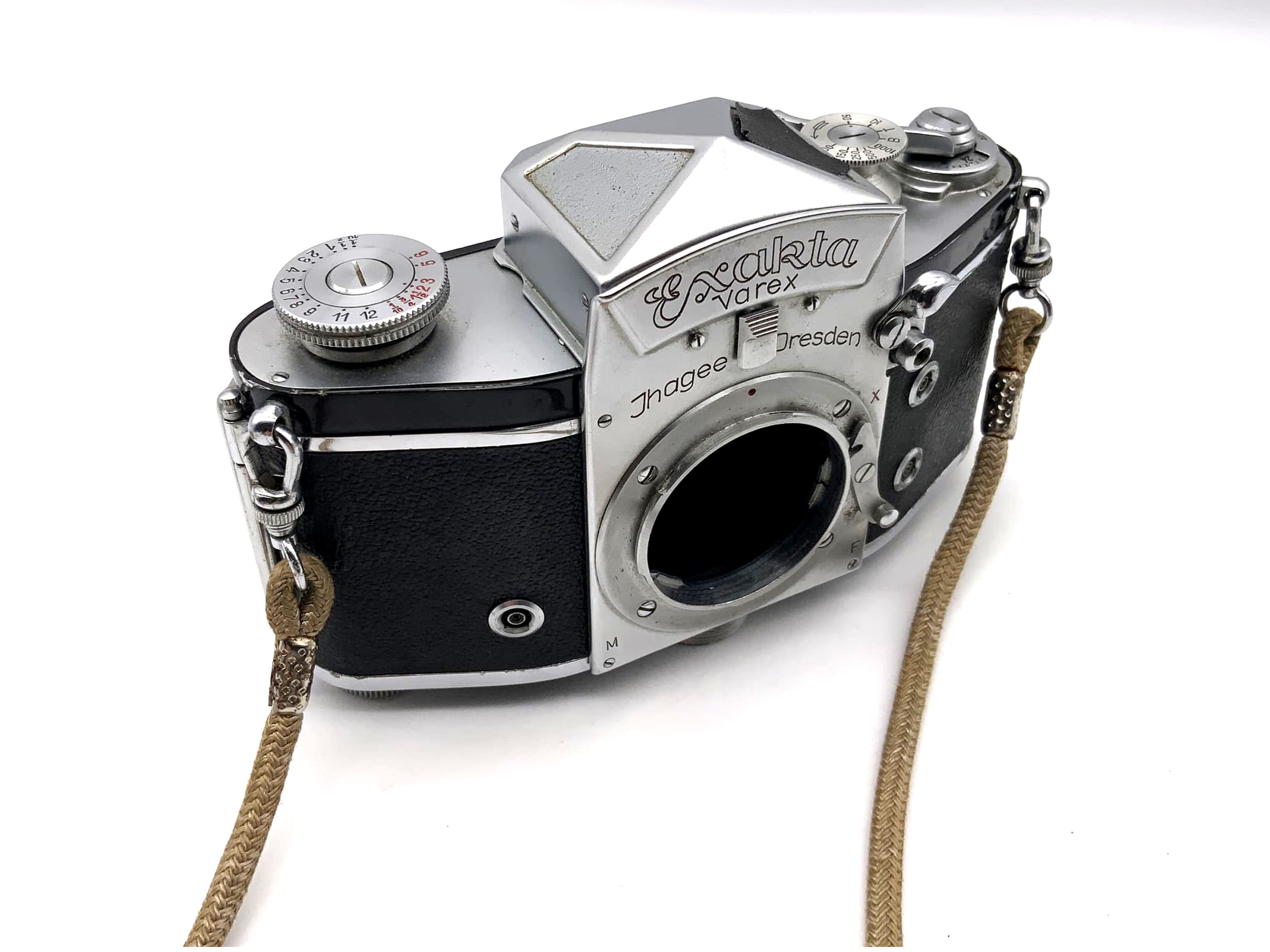 Appareil photo reflex Exakta Varex avec viseur, boîtier Ihagee 35 mm