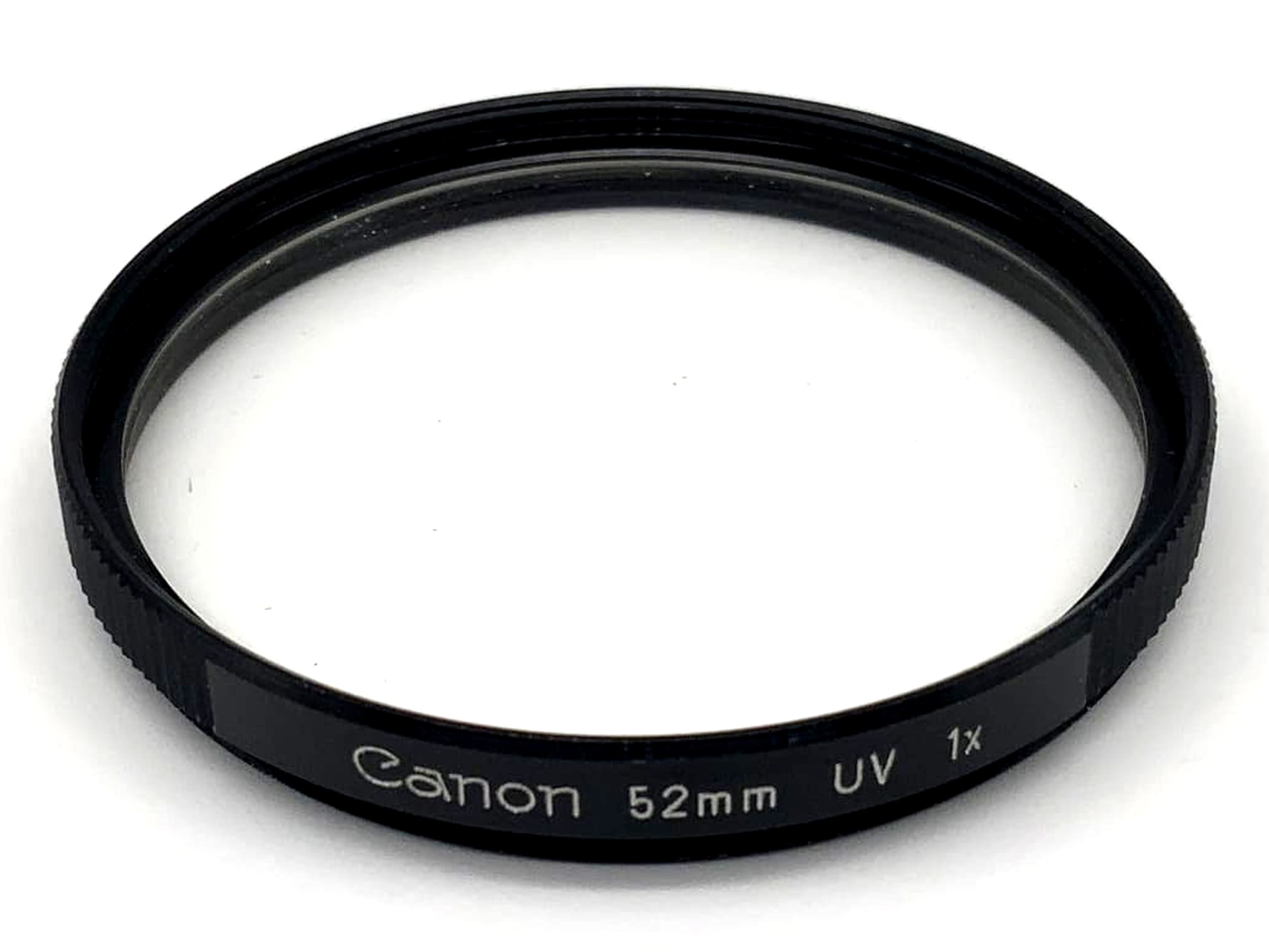 Filtre UV Canon 52 mm, filetage circulaire