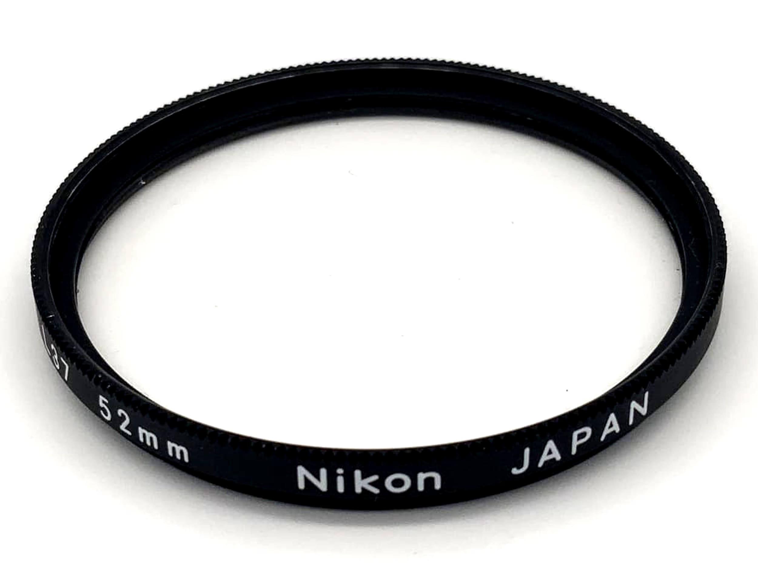 Filtre UV Nikon 52 mm, filetage circulaire L37