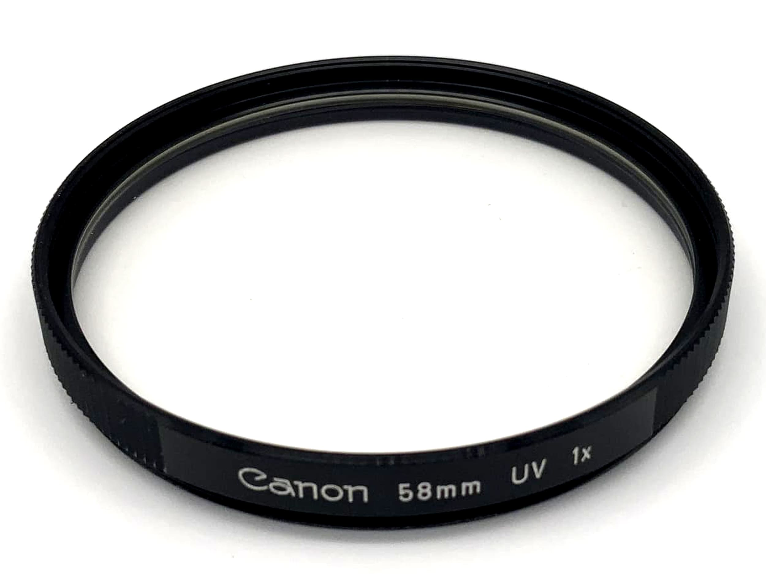 Filtre UV Canon 58 mm, filetage circulaire