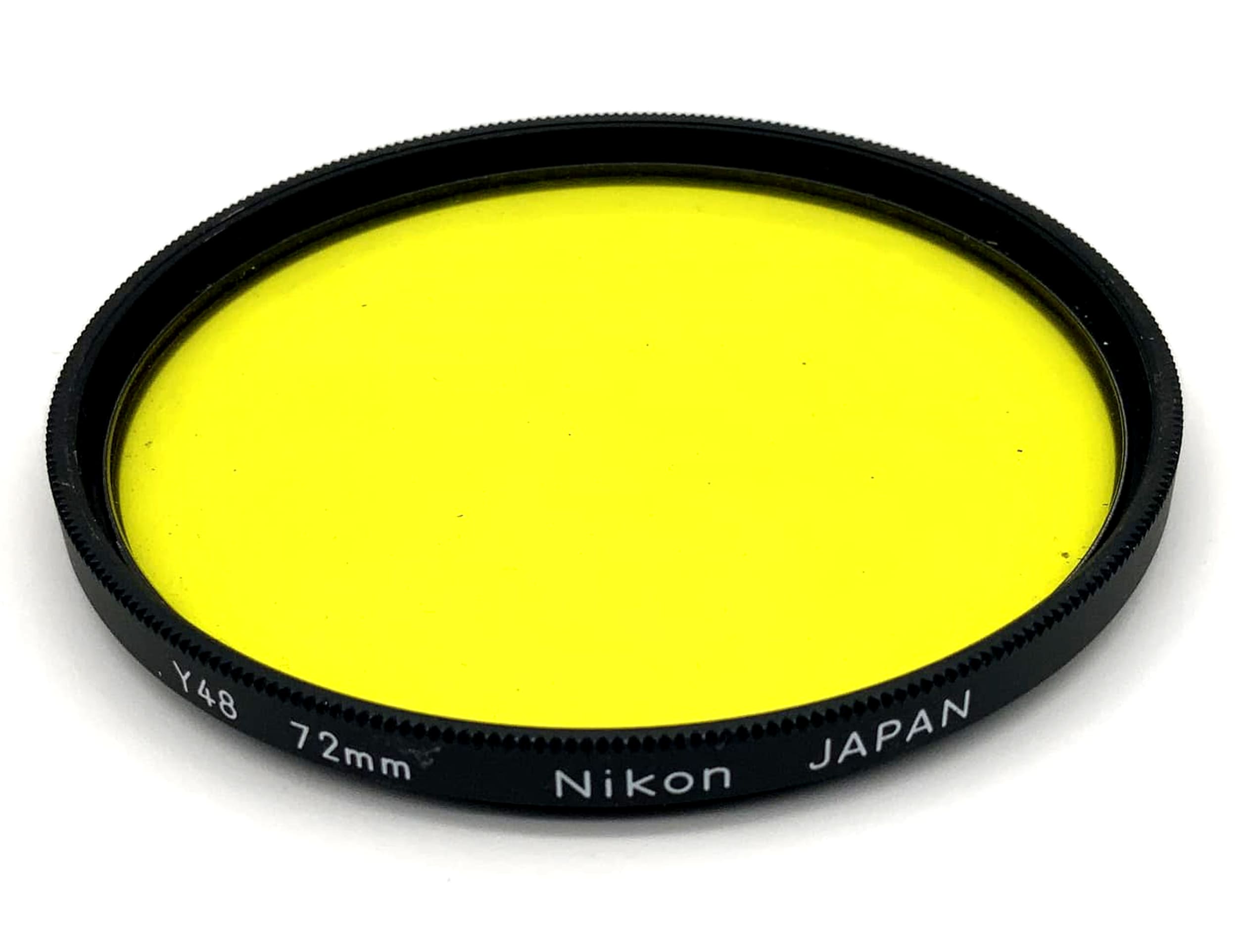 Nikon 72mm Yellow Y48 Circular Color Filter Thread