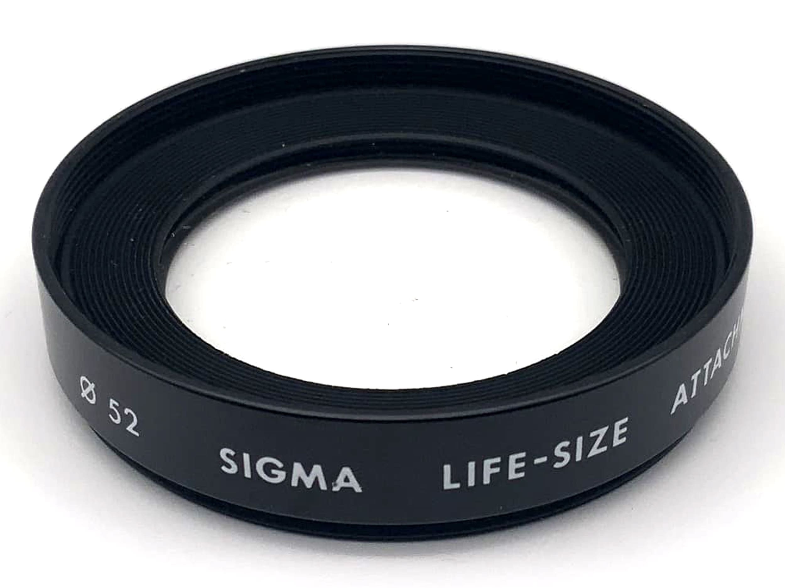 Sigma Macro Linse 52mm Filter Close-Up Lif-Size Attachment f8-f22 Kreisförmig