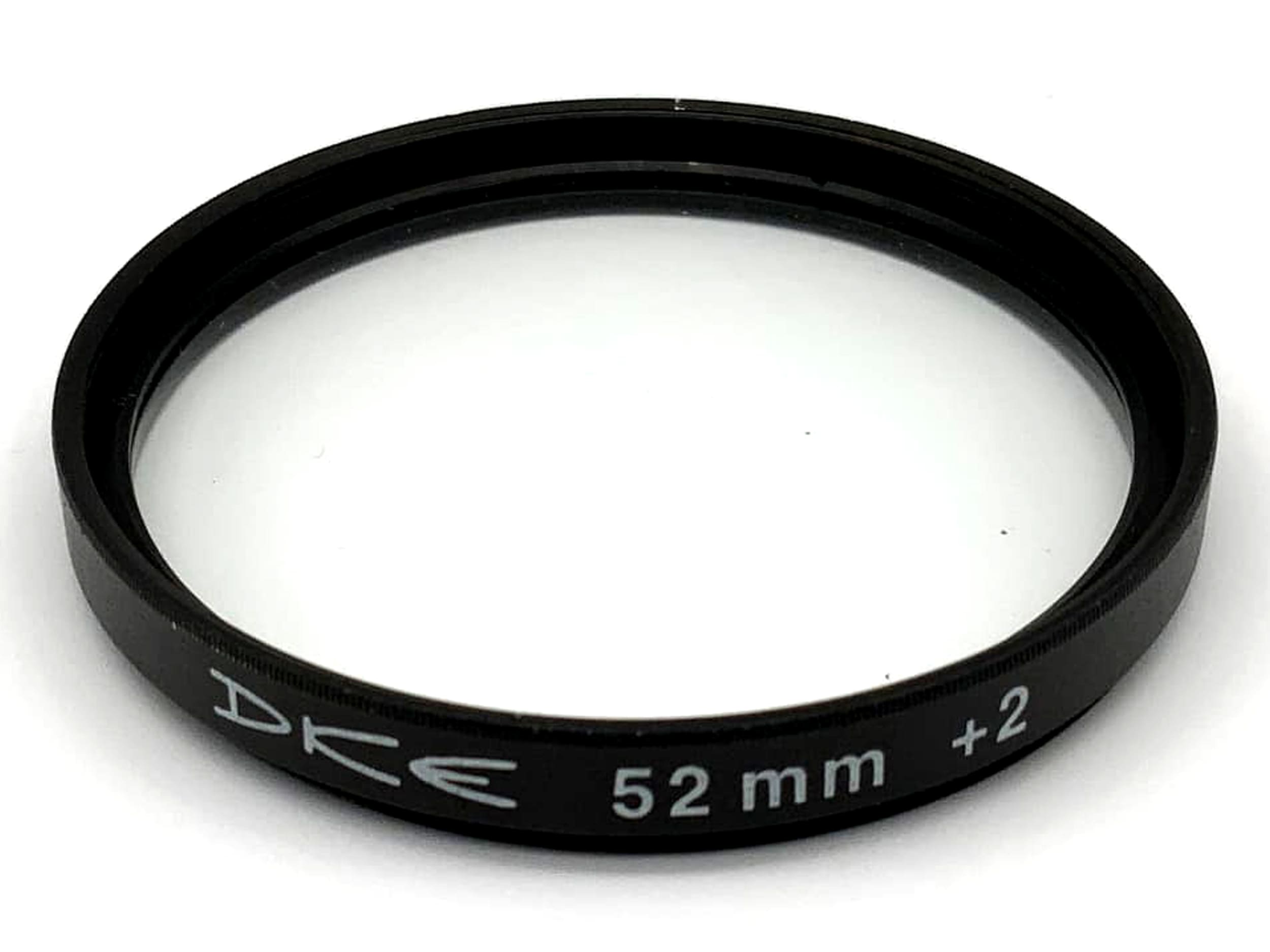DKE Macro Lens 52mm Filter Close-Up lens +2 Close-Up lens Filter thread