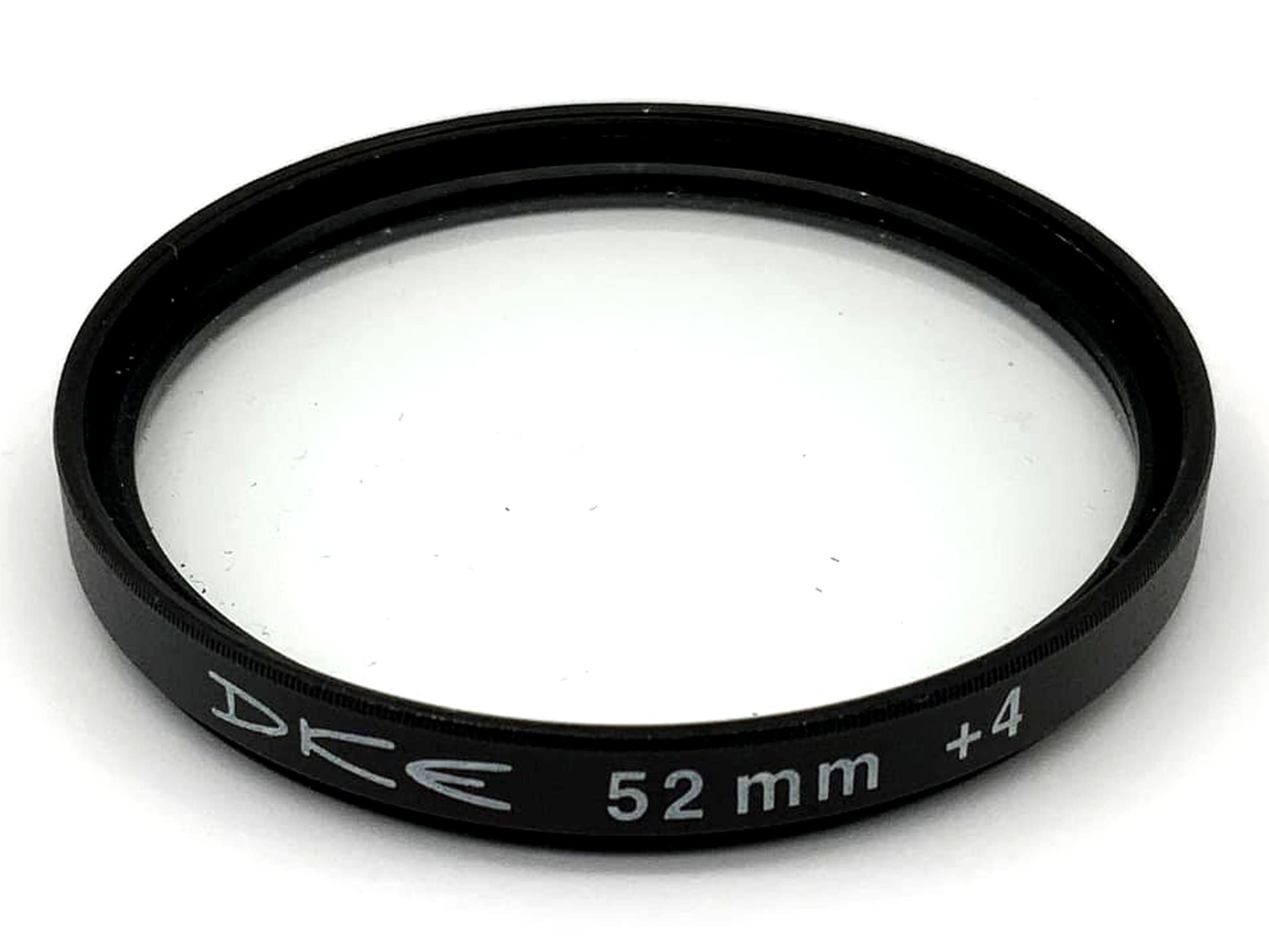 DKE Macro Lens 52mm Filter Close-Up lens +4 Close-Up lens Filter thread