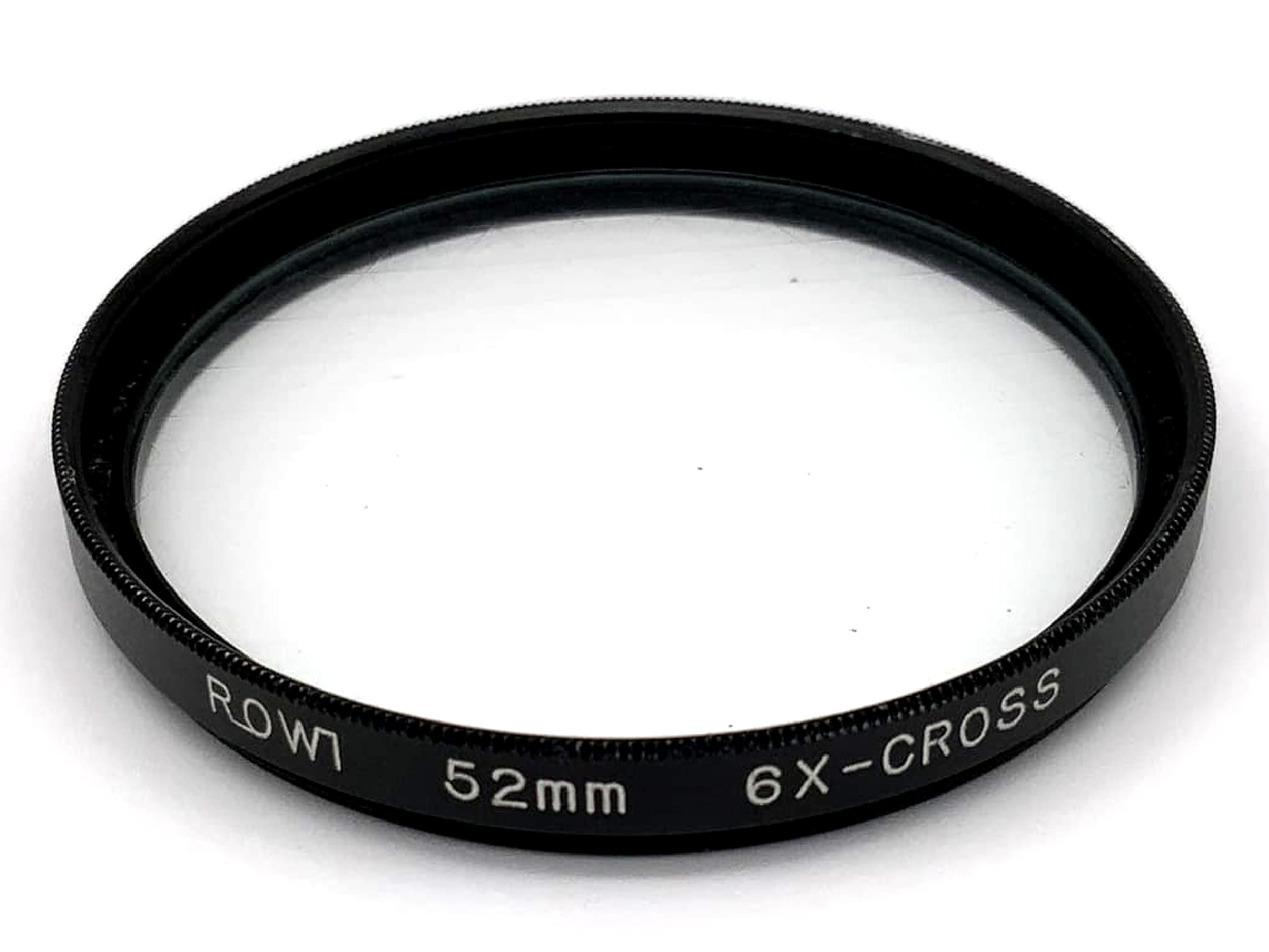 Rowi Gitterfilter 52mm Filter 6x-Cross Filtergewinde