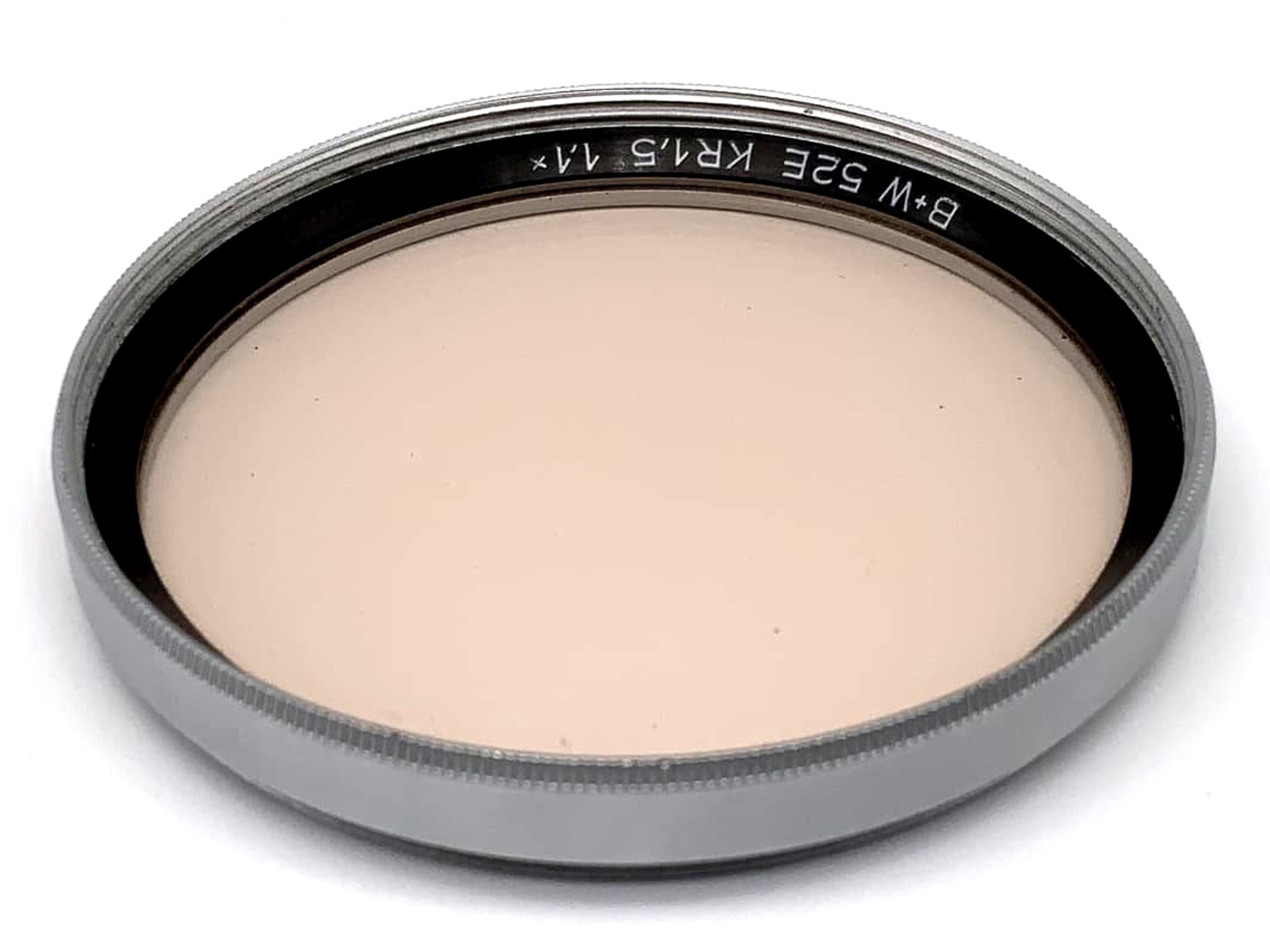 B+W Skylight 52mm Filter 52E KR1.5 1.1x Correction Filter Filter Thread Silver
