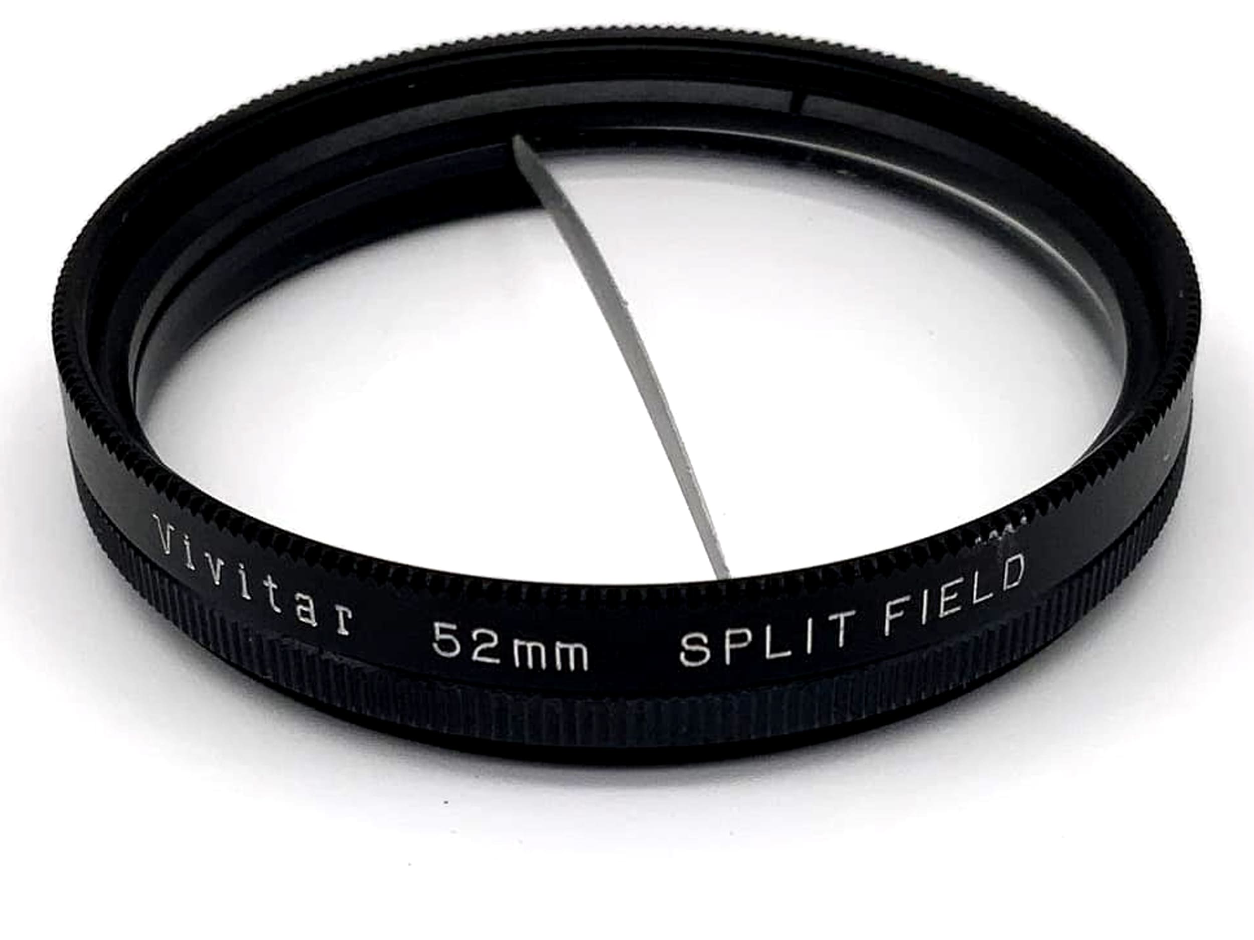 Vivitar Splitlinse 52mm Filter Split Field Drehring Circular Filtergewinde
