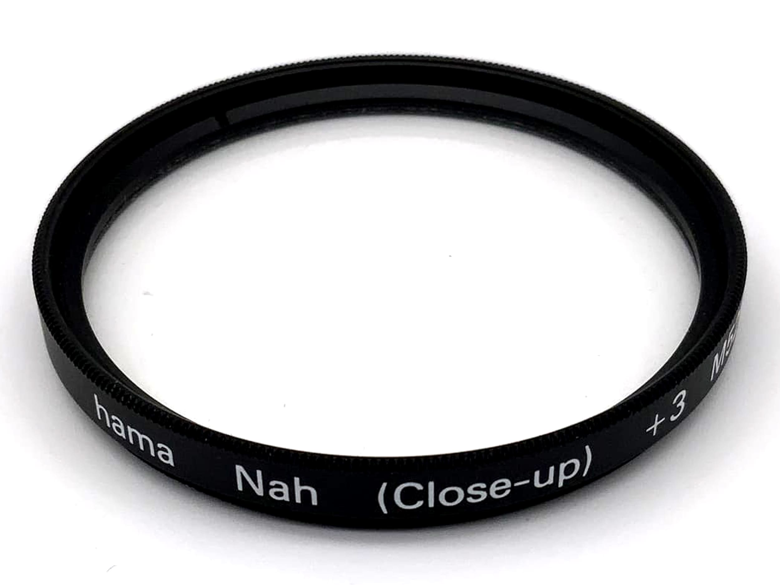 Hama Macro Linse 52mm Filter Close-Up lens +3 (XXII) M52 Nahlinse Filtergewinde