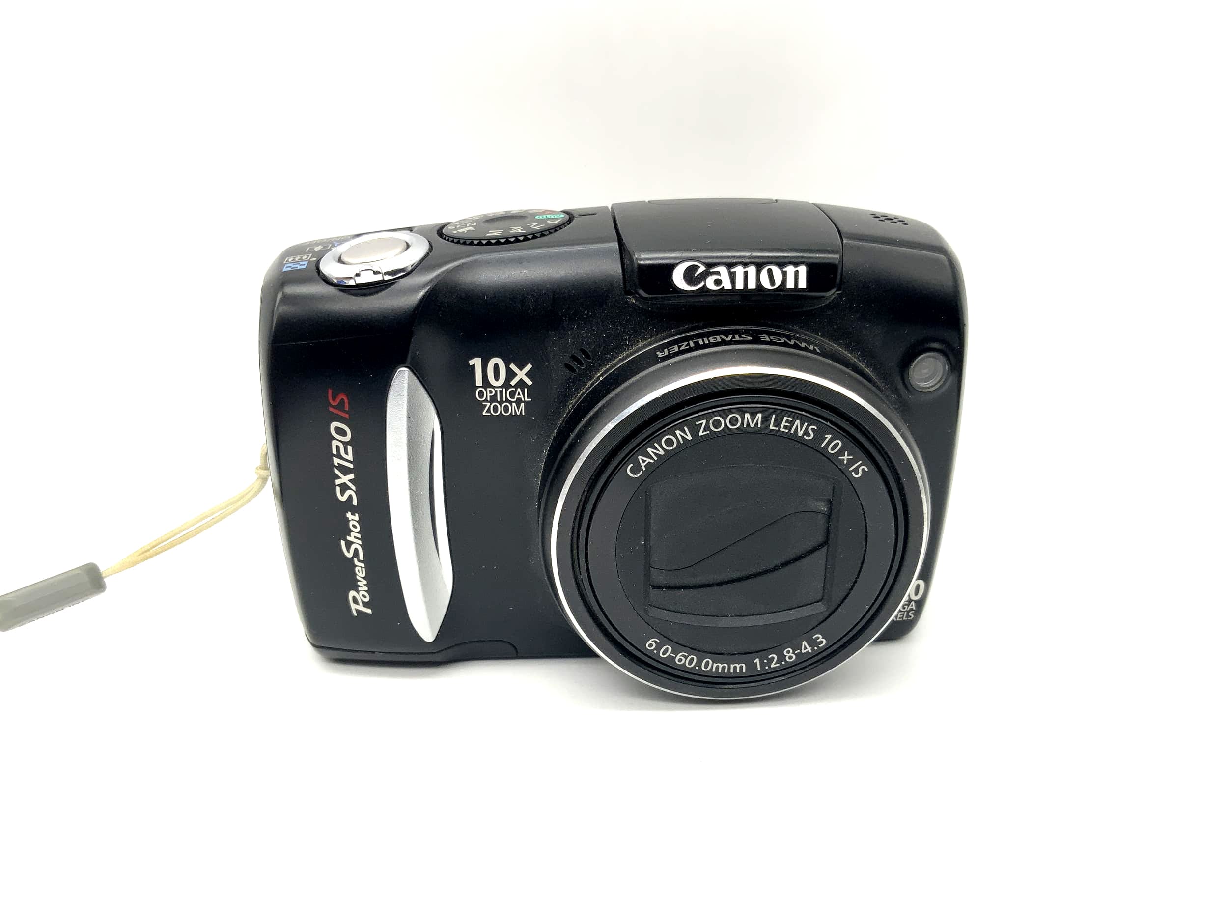 Canon PowerShot SX120 IS 6.0-60.0mm 1:2.8-4.3 10x Optical Zoom
