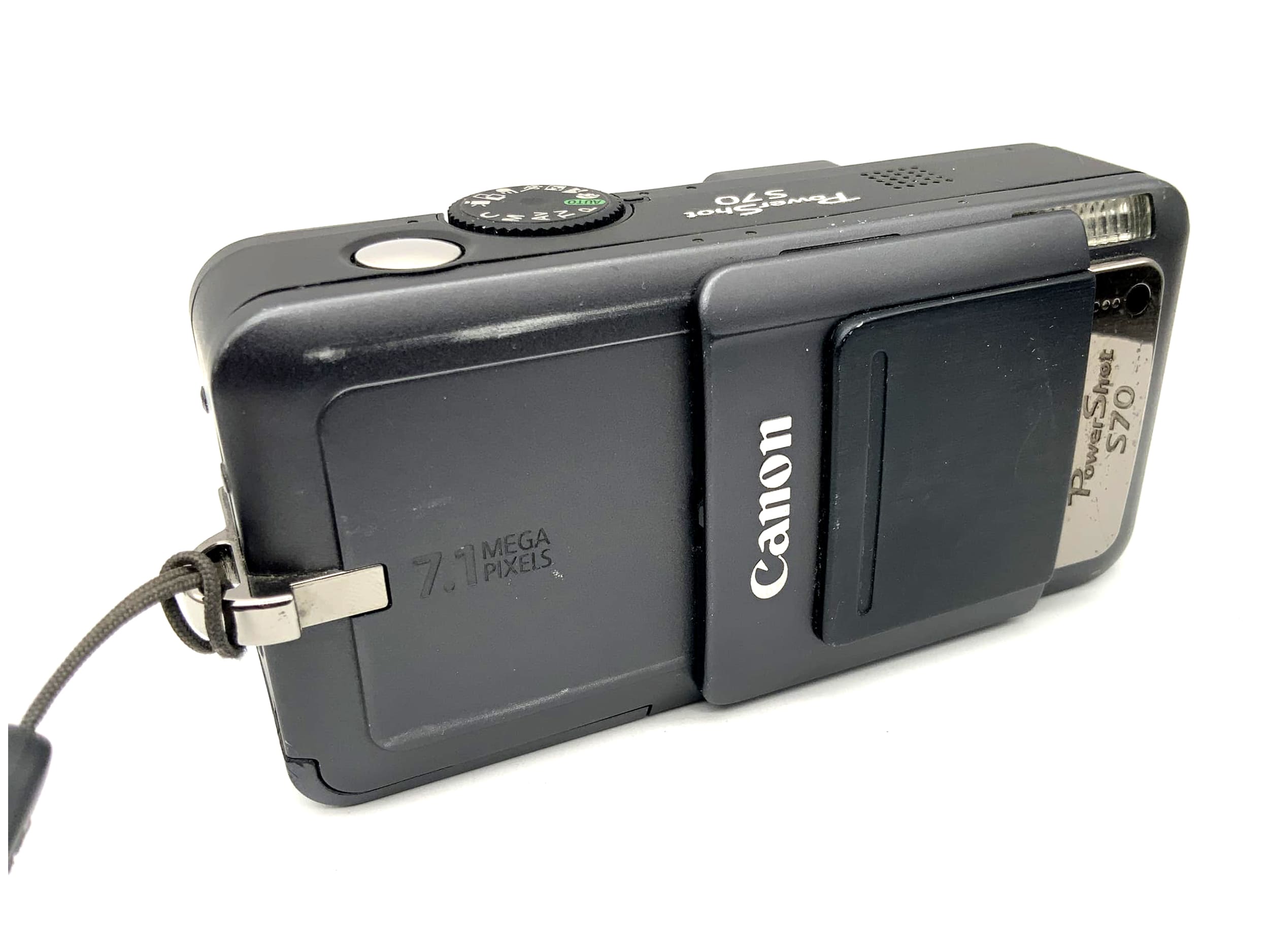 Canon PowerShot S70 mit Zoom Lens 3.6x 5.8-20.7mm 1:2.8-5.3 7.1 MP Ai AF