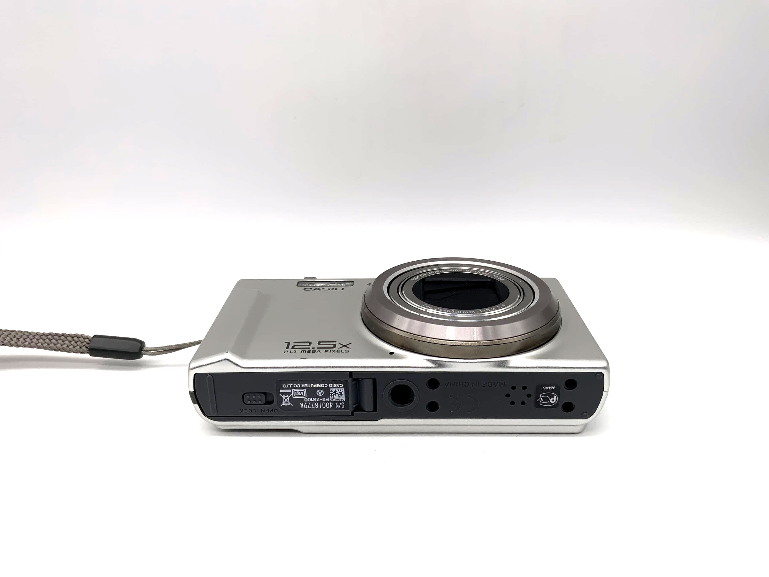 Casio Exilim EX-ZS100 24mm Wide Optical 12.5x f=4.24-53.0mm 1:3.0-5.9 CCD 14.1MP